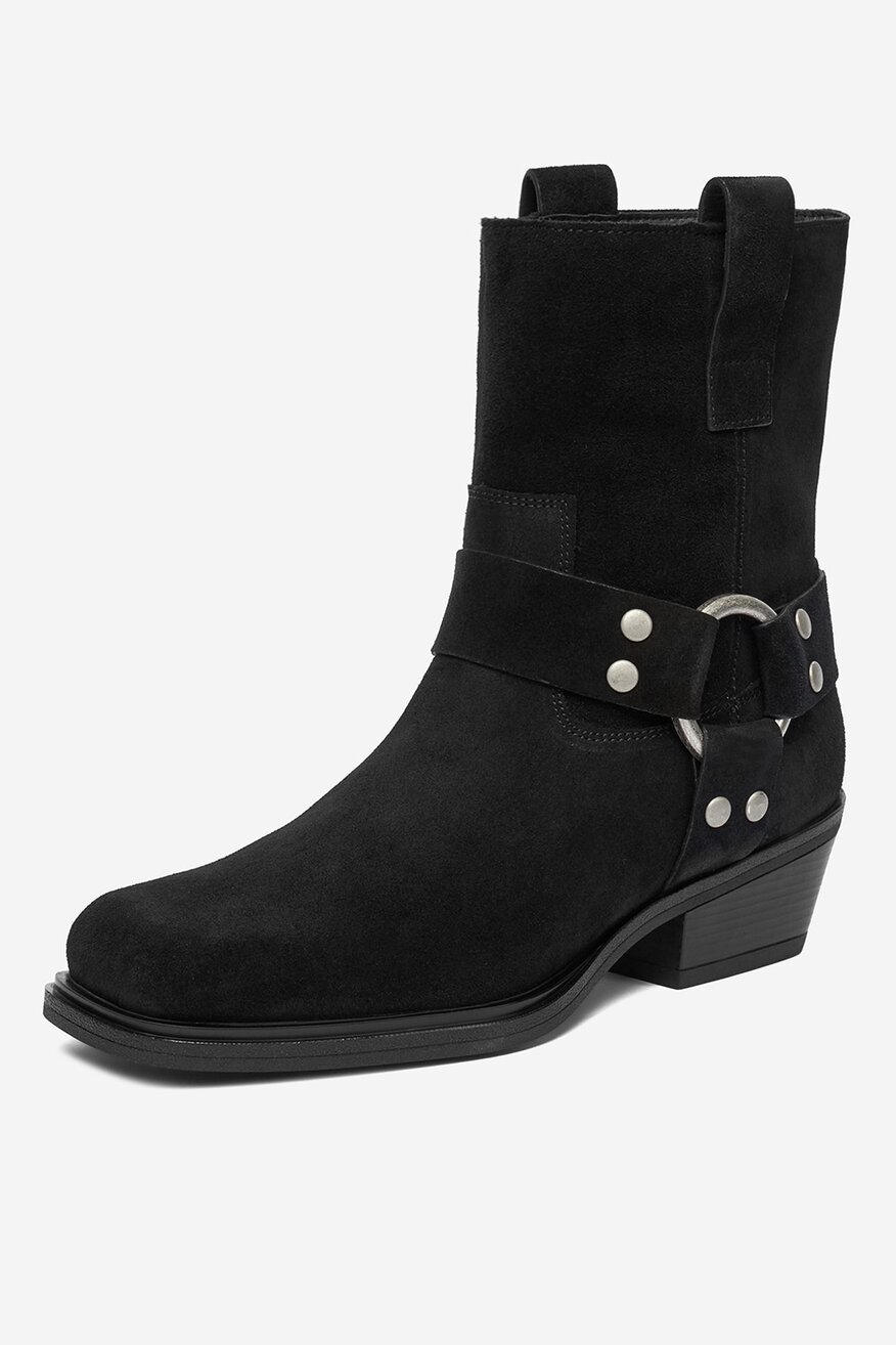 Badura - Botki zamszowe - 5906751393413