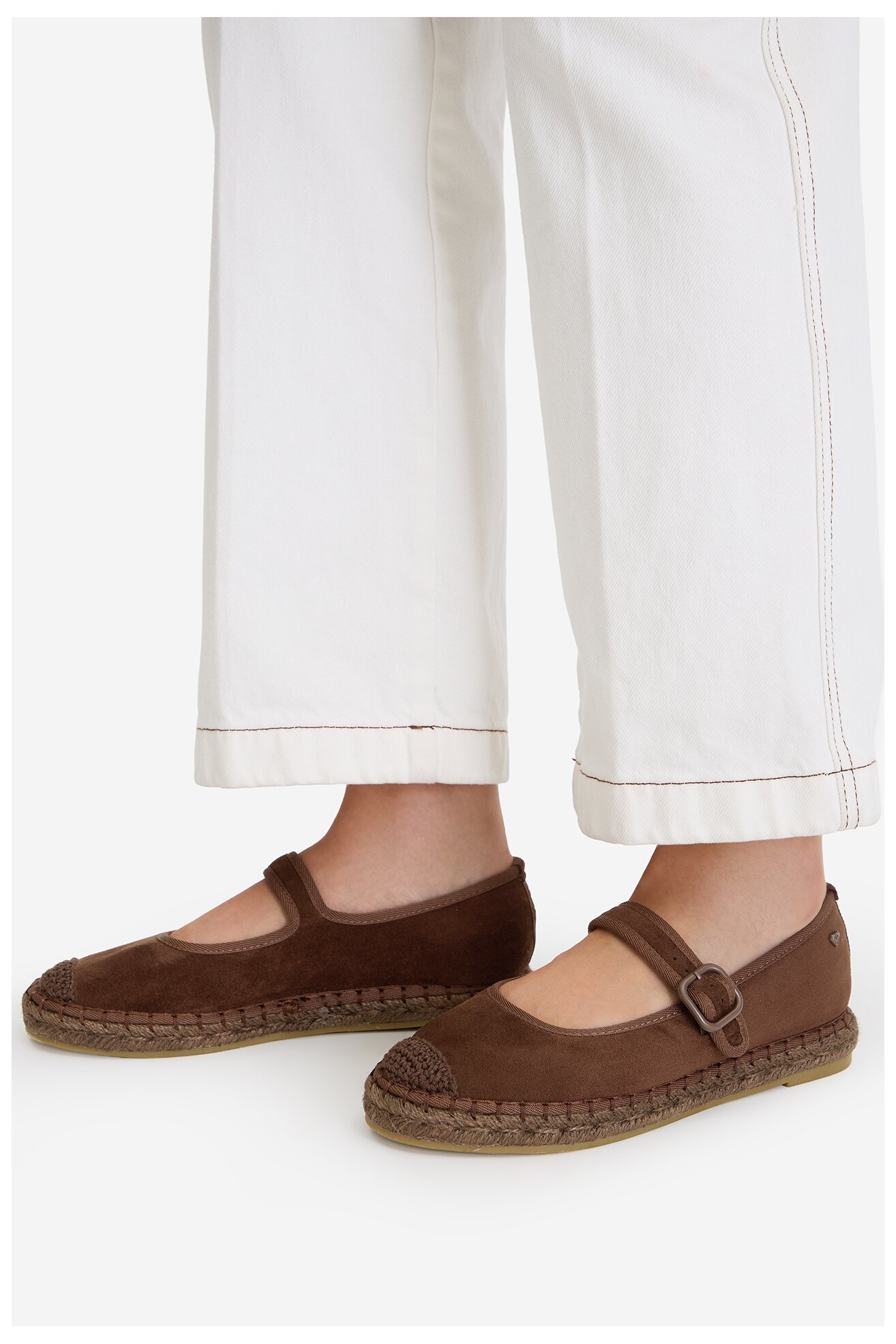 Espadryle ROXY CEO-WSS990-270 Brązowy