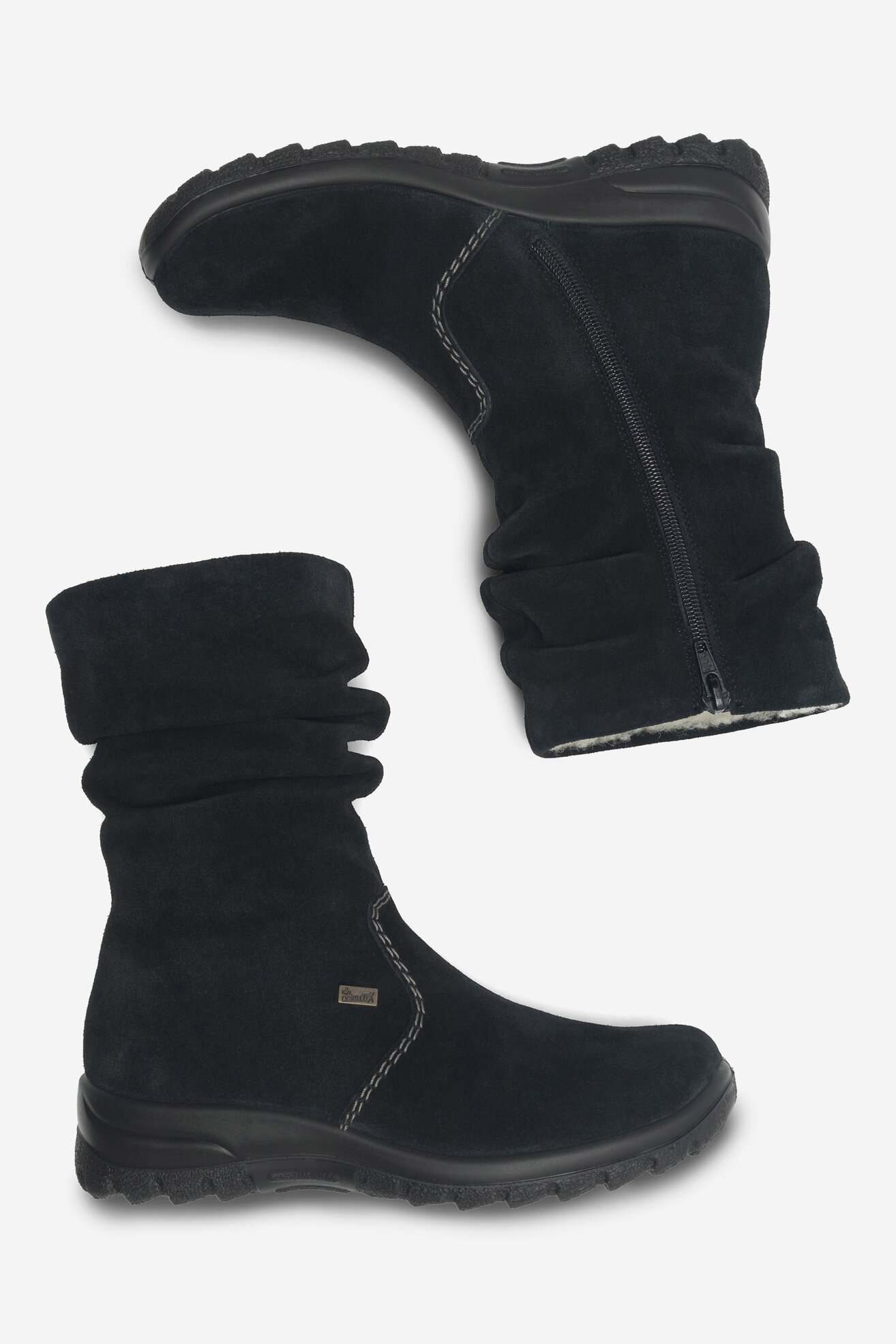 Botki Rieker Z7171-01 Czarny