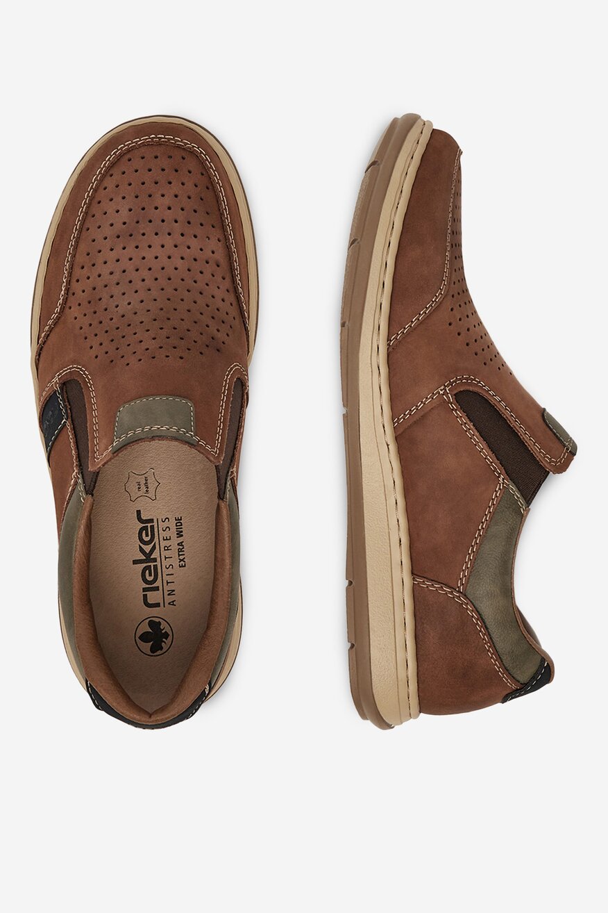Polobotka Rieker HNĚDÁ - 2230078385183