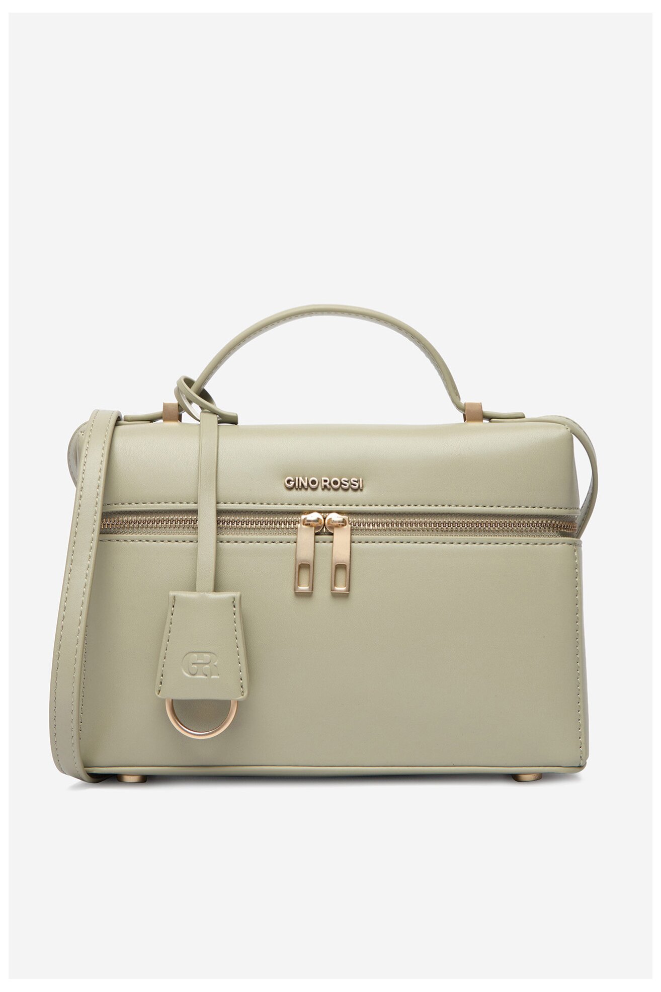 Сумка З Ремінцем Gino Rossi EO-LX10265 СВІТЛО-ОЛИВКОВИЙ