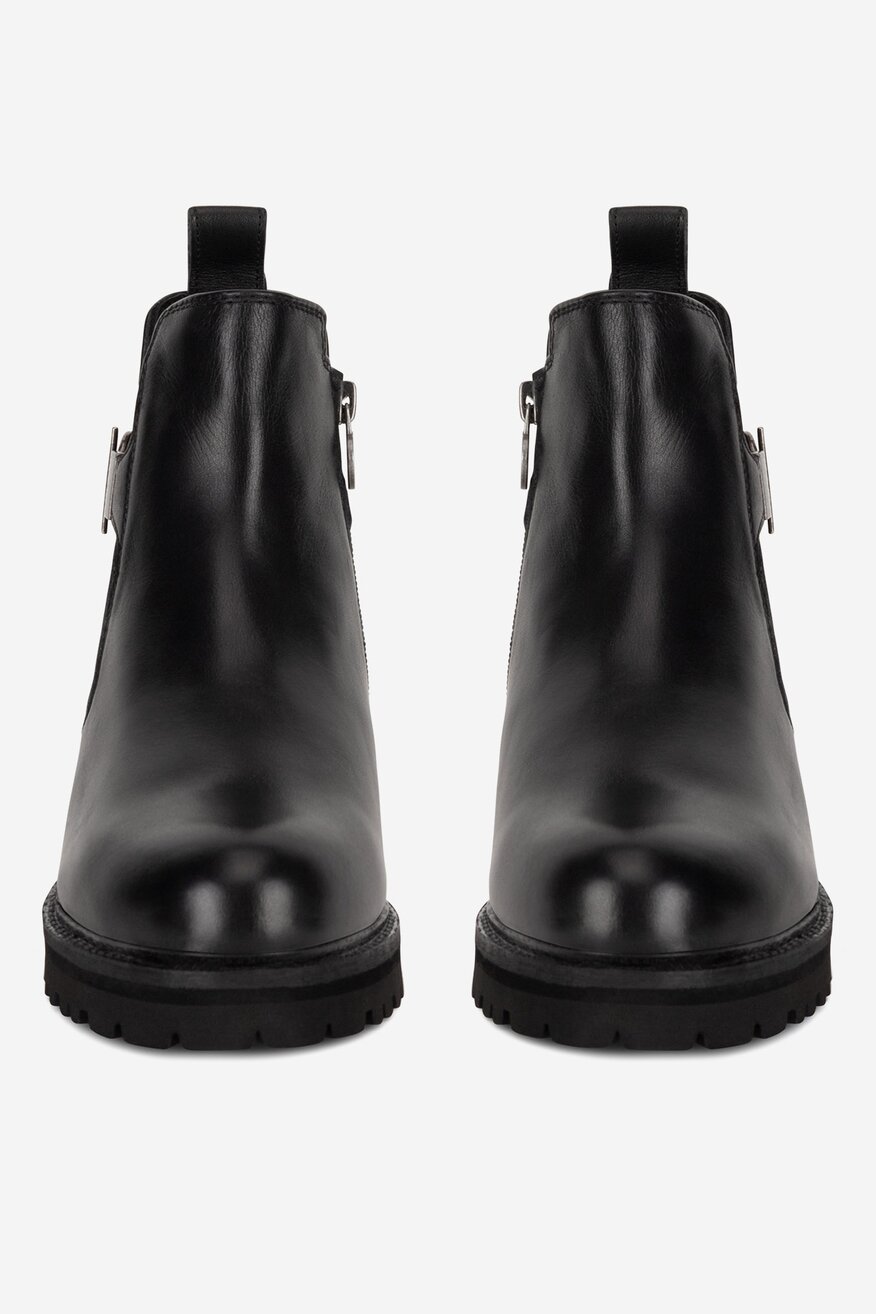 
                U.S. POLO ASSN. - Botki skórzane ocieplane - 5903419445880