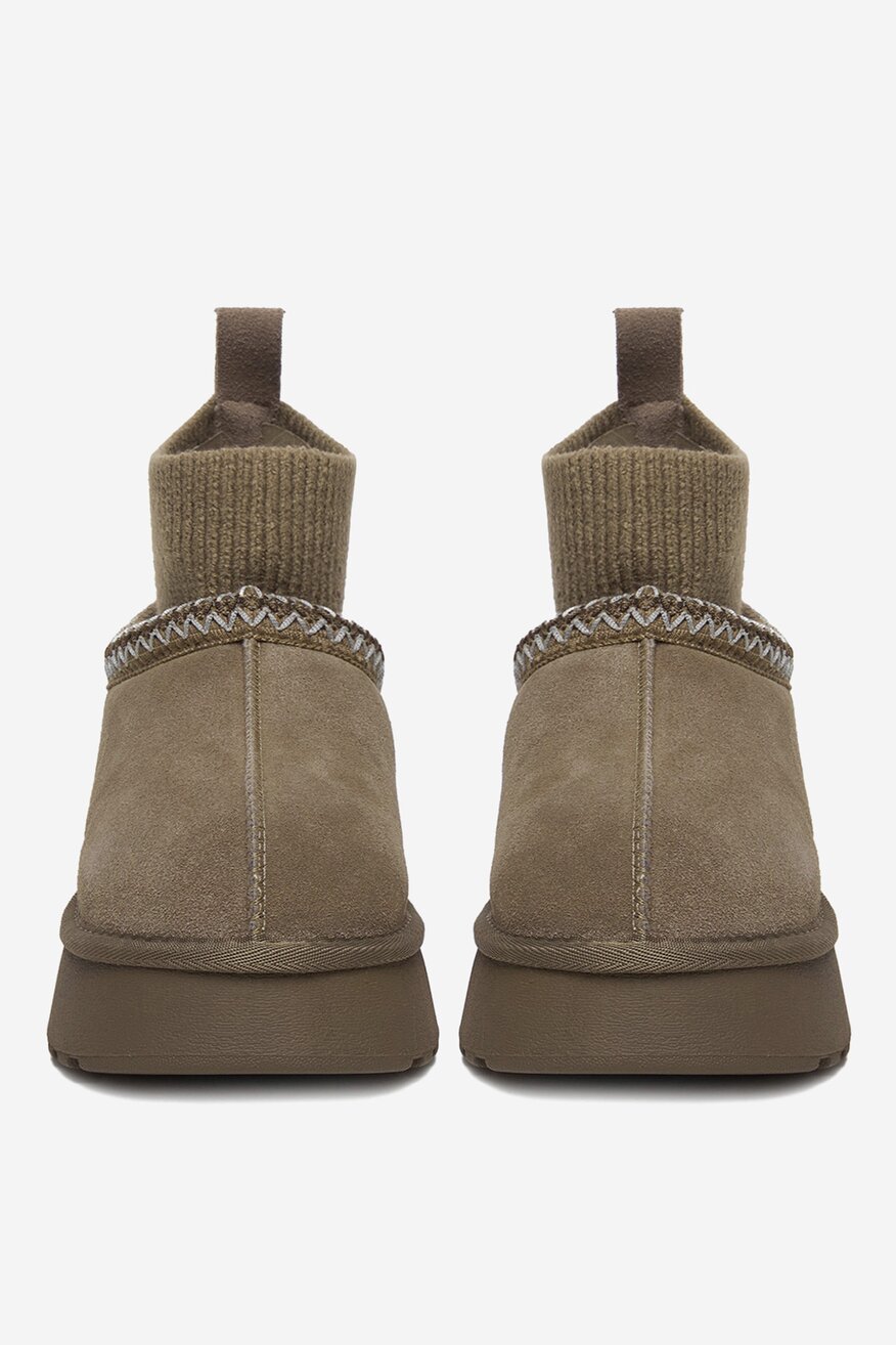 Badura - Śniegowce zamszowe ocieplane - 5906751274613