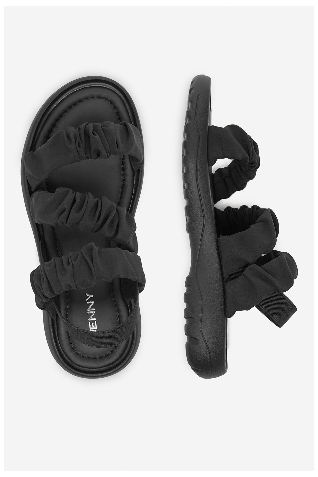 Szandál Jenny CS2P283-01 FEKETE