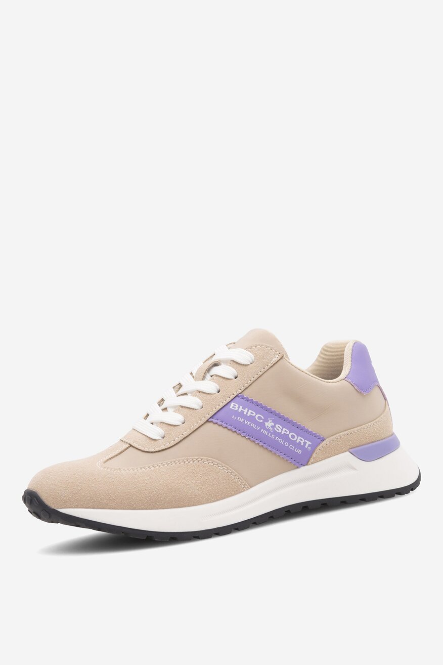 Sneakerși Beverly Hills Polo Club BEJ - 5905588135807