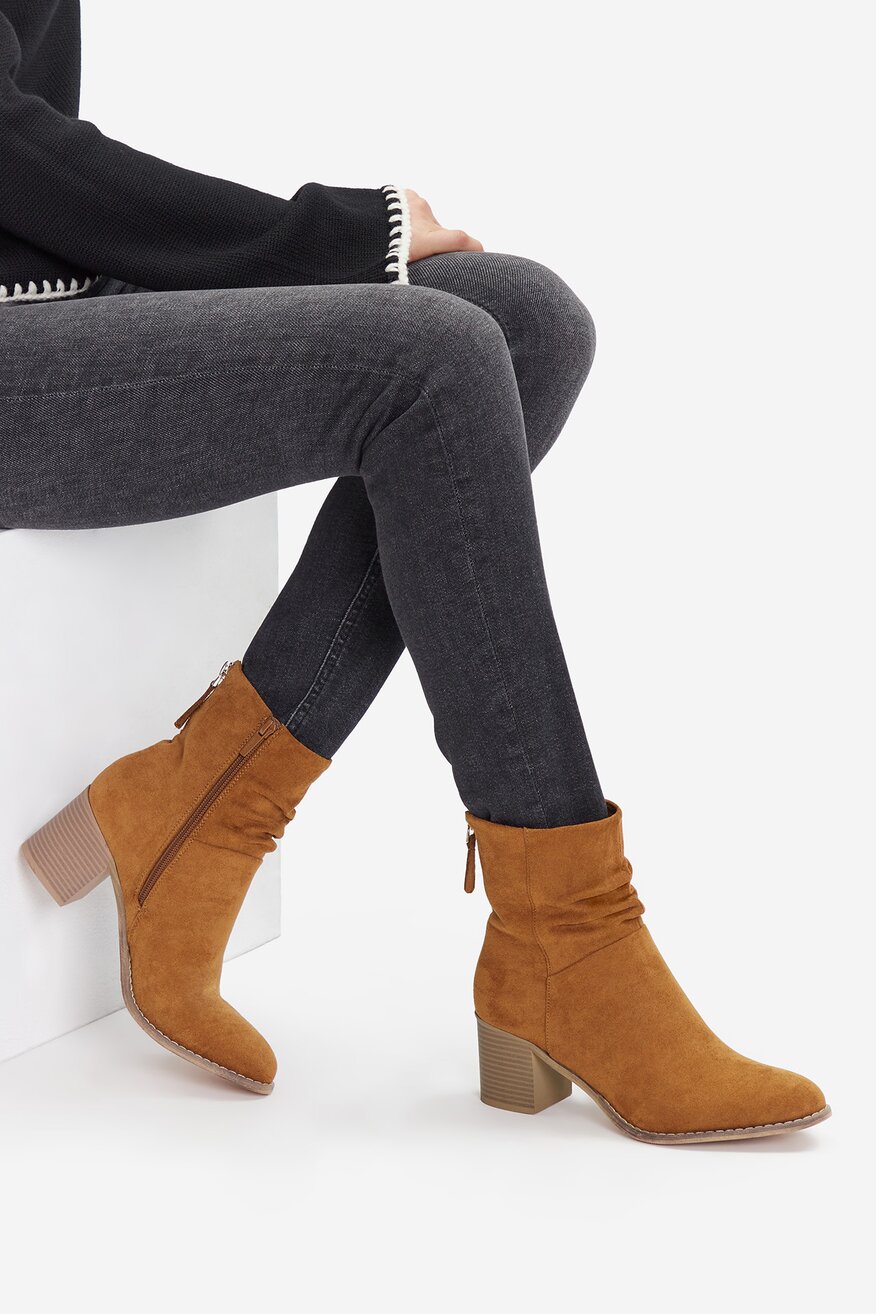 Kotníková obuv Jenny CAMEL - 5906751320754