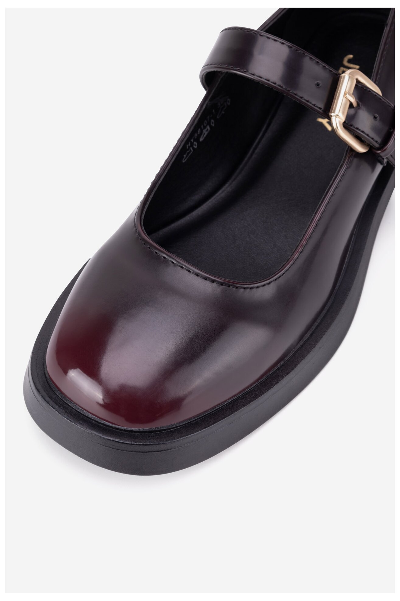 Félcipő Jenny HY58107-1 BORDÓ