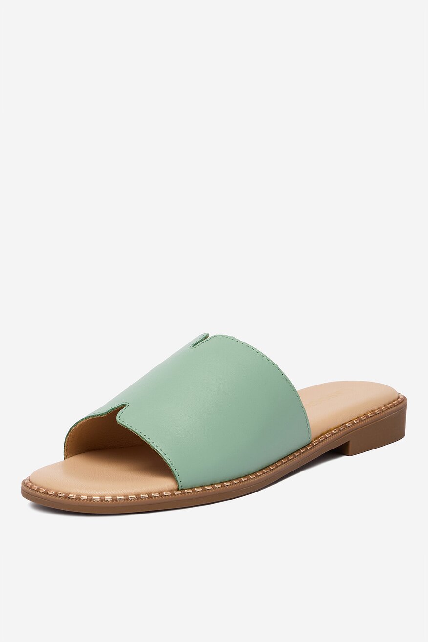 
                Lasocki - Klapki skórzane - 5906751919071