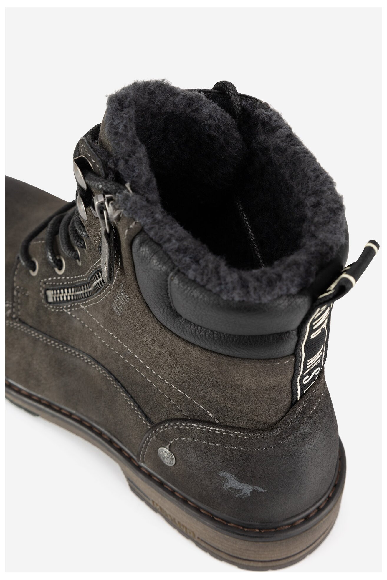 Черевики Mustang 4157-609 СІРИЙ