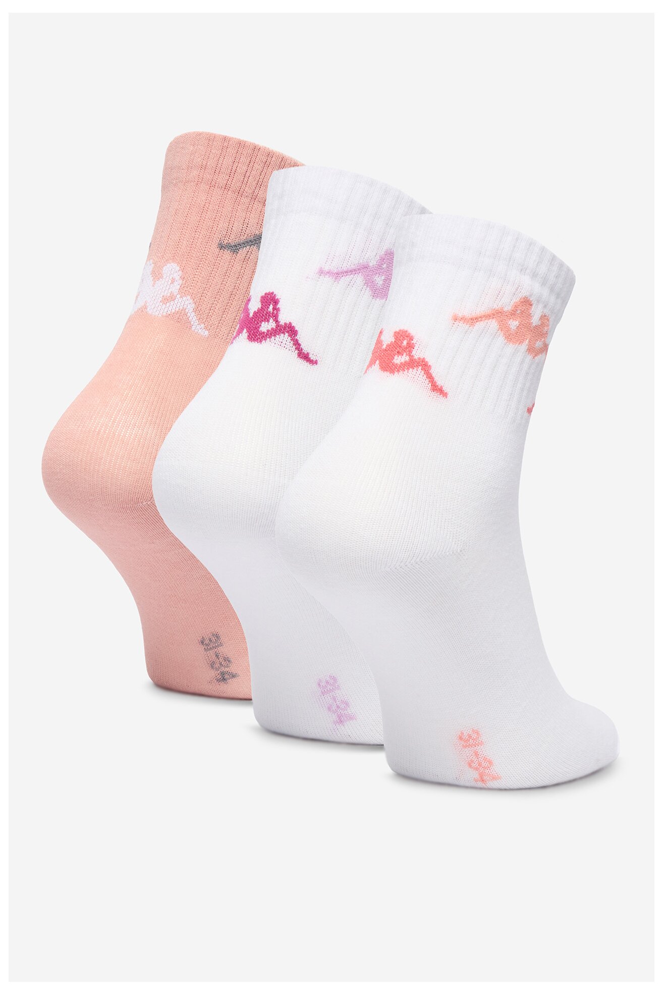 Zokni Kappa CEO_KR_KAPPA_DZ001_W_AW25 (3 -PACK) FEHÉR