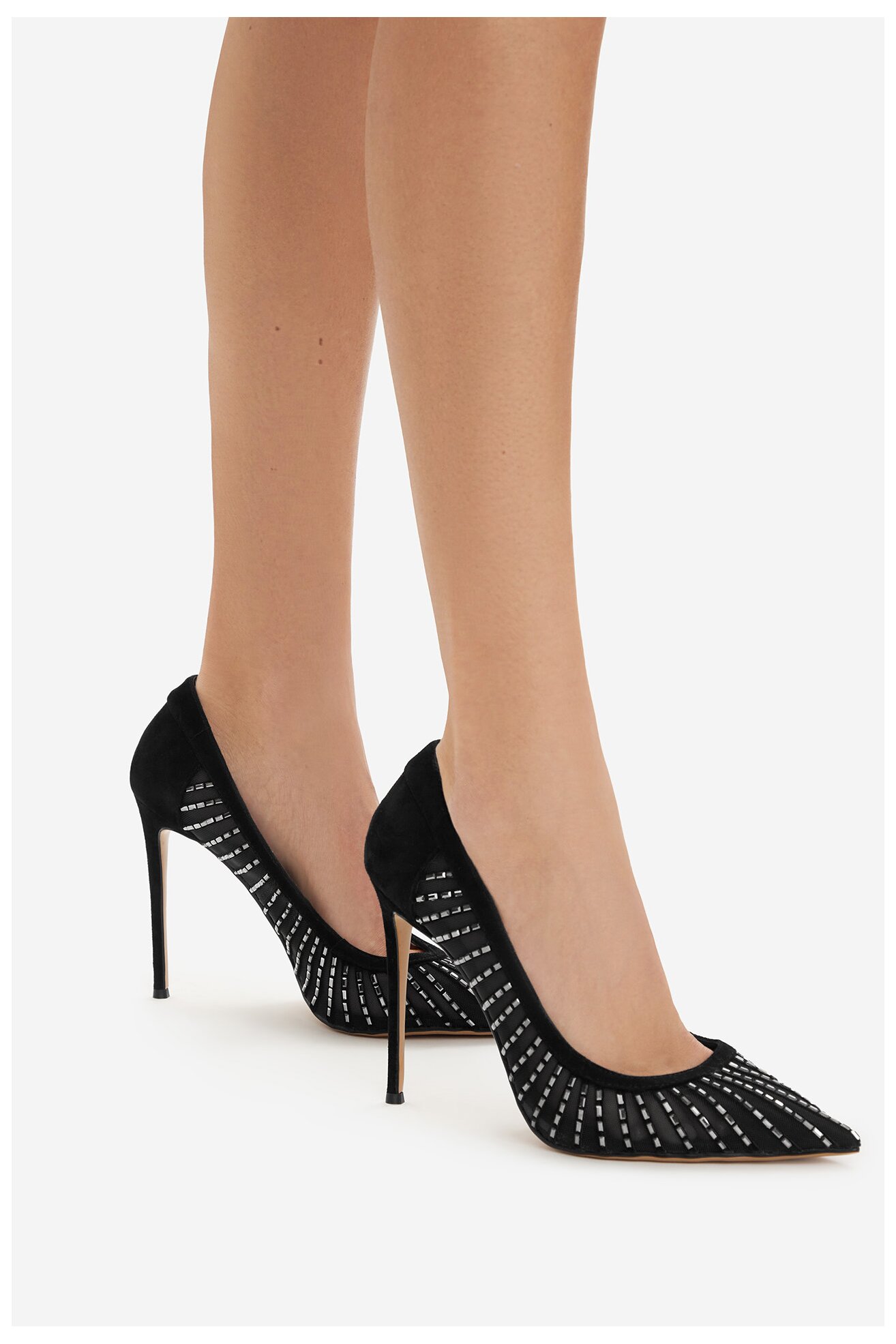 Czółenka EVA MINGE EO-MOLLY-LT1643-15 Czarny