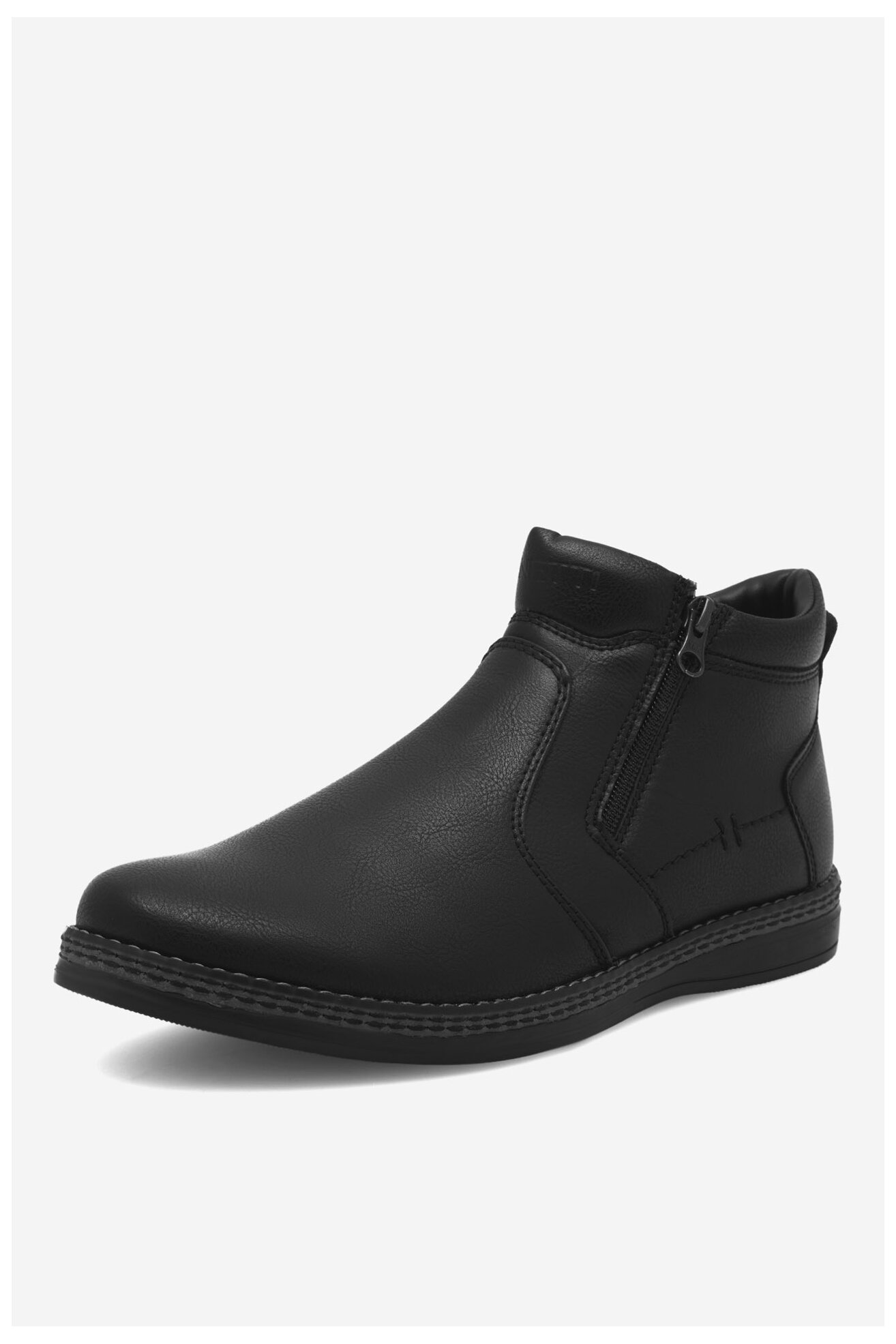 Botki Lanetti MBS-CARDIFF-10 Czarny