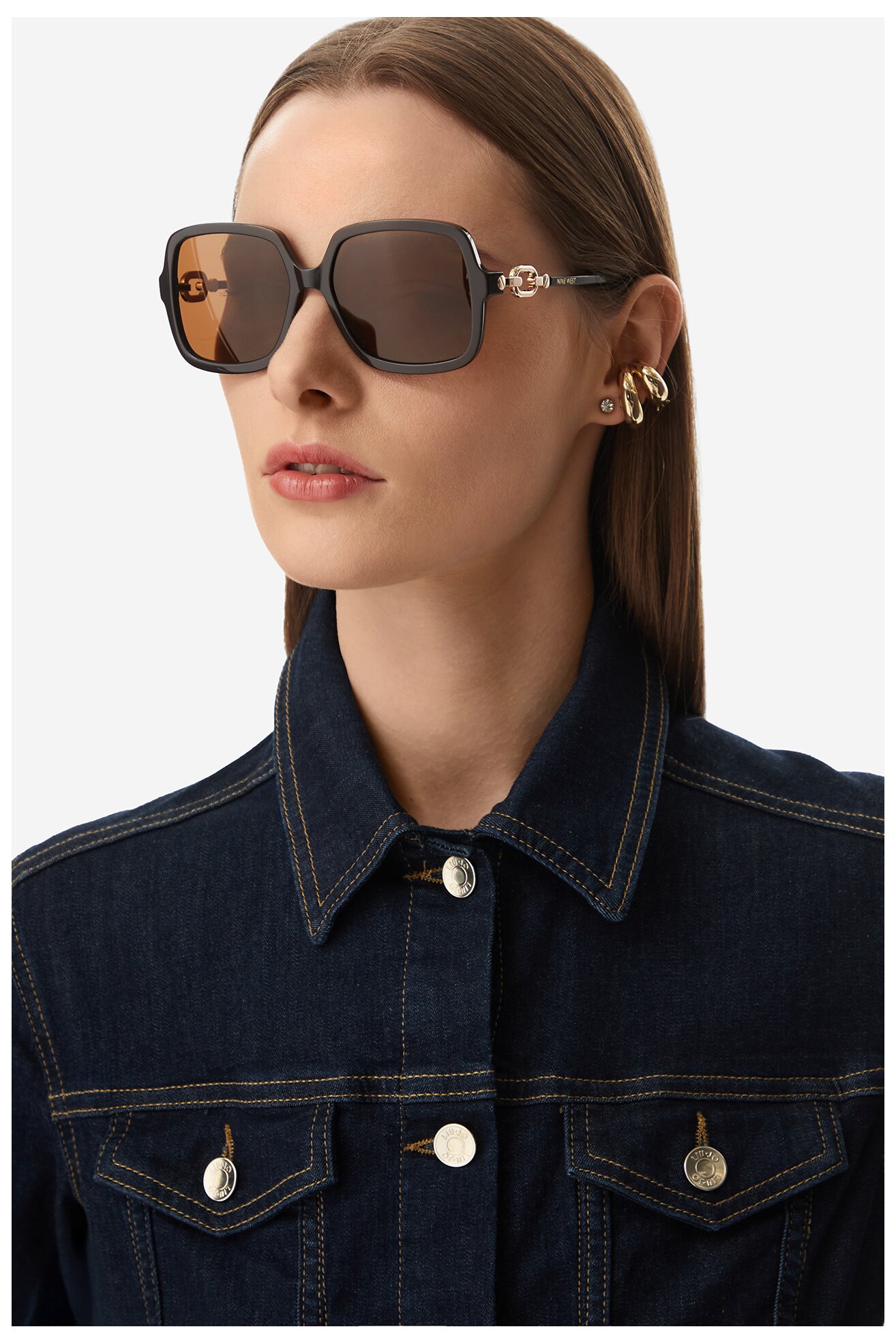 Ženske sunčane naočare NINE WEST CEO-NW6658S BRAON