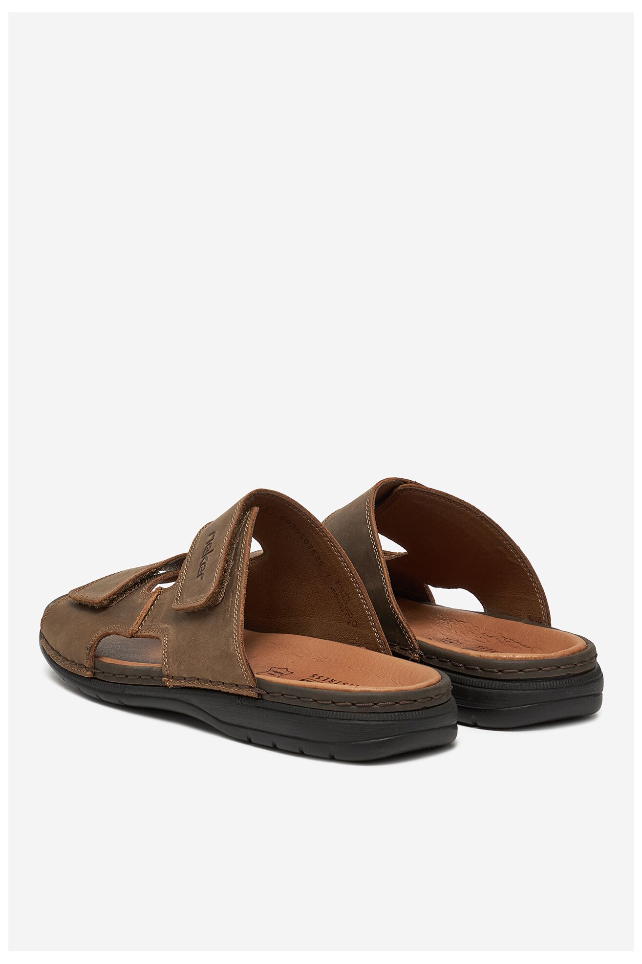 Klapki Rieker CEO-25592-25 Beżowy ciemny