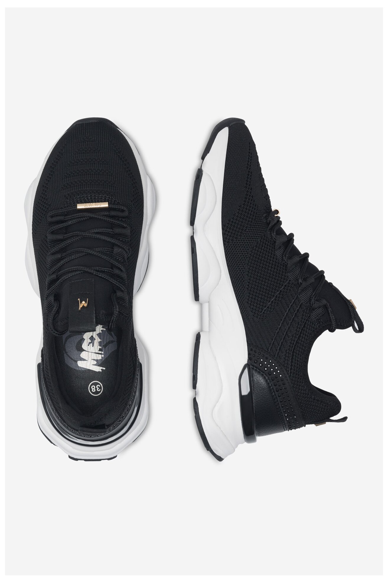 Sneakers Mexx MIRL1012241W-01 Czarny