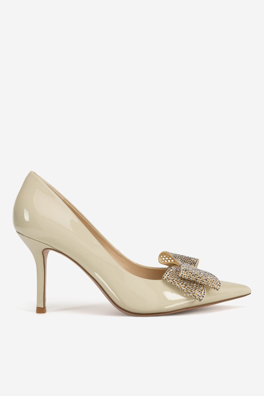 
                EVA MINGE - Czółenka skórzane - 5906751676776