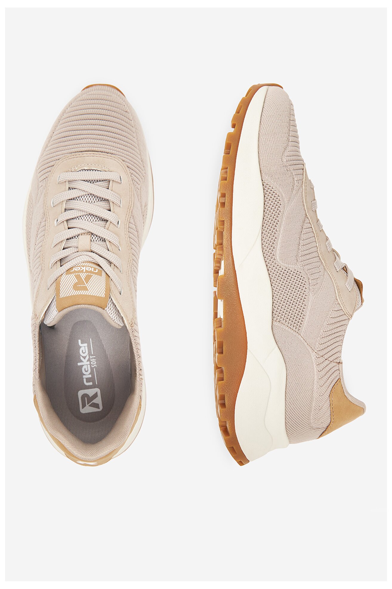 Patike Rieker U1302-62 BEŽ