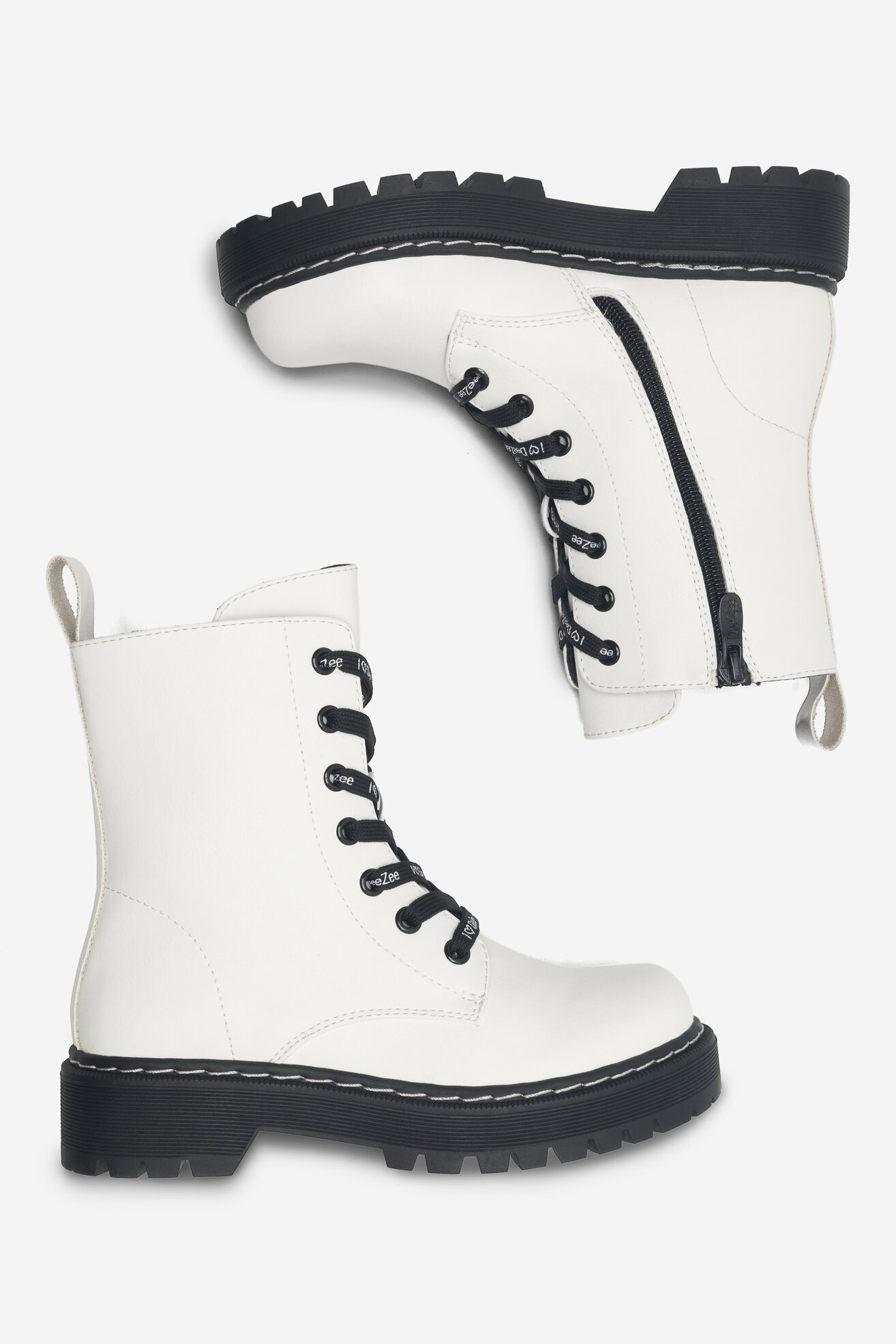 Trzewiki DeeZee CS5587-16 Biały