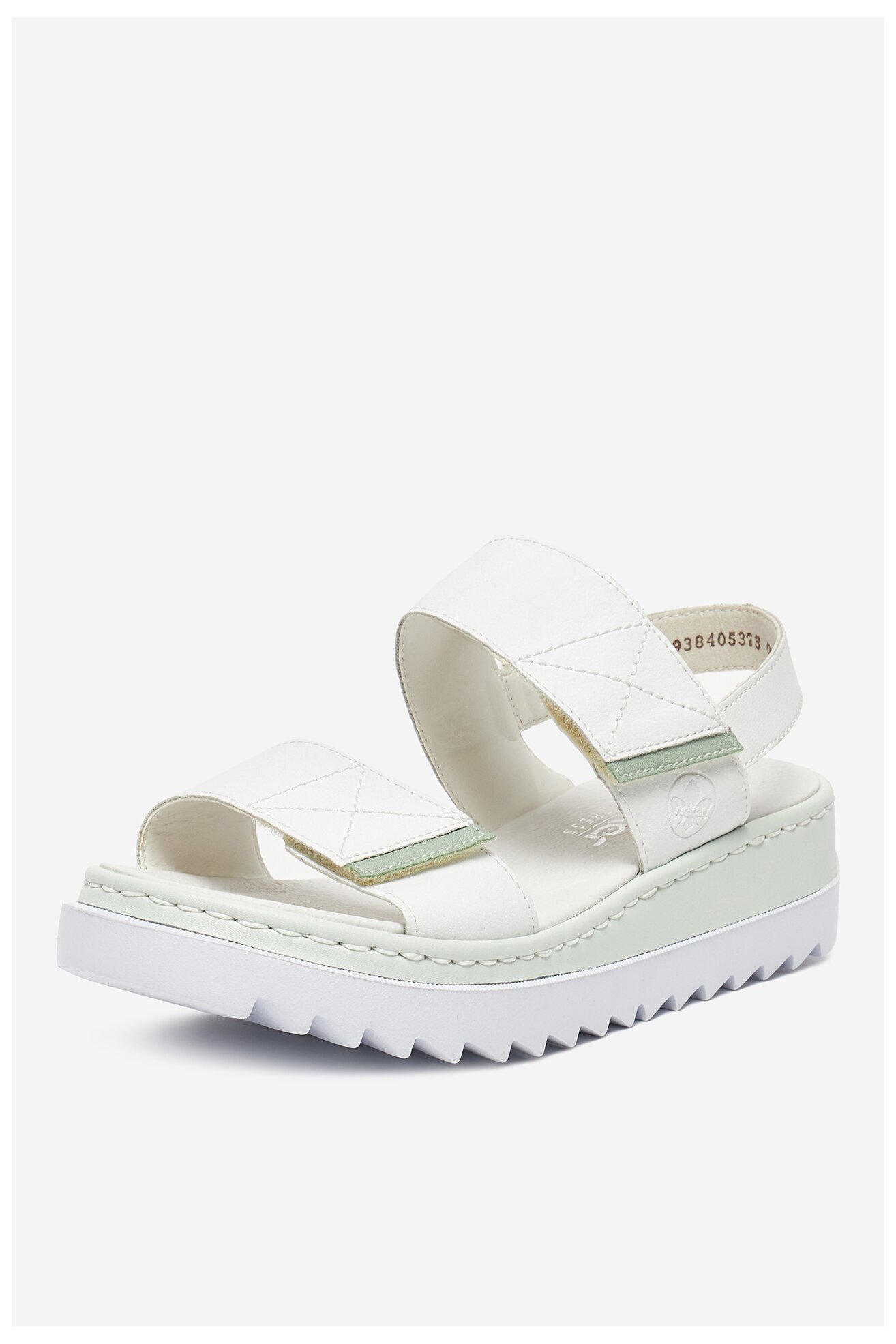 Szandál Rieker V4475-80 FEHÉR