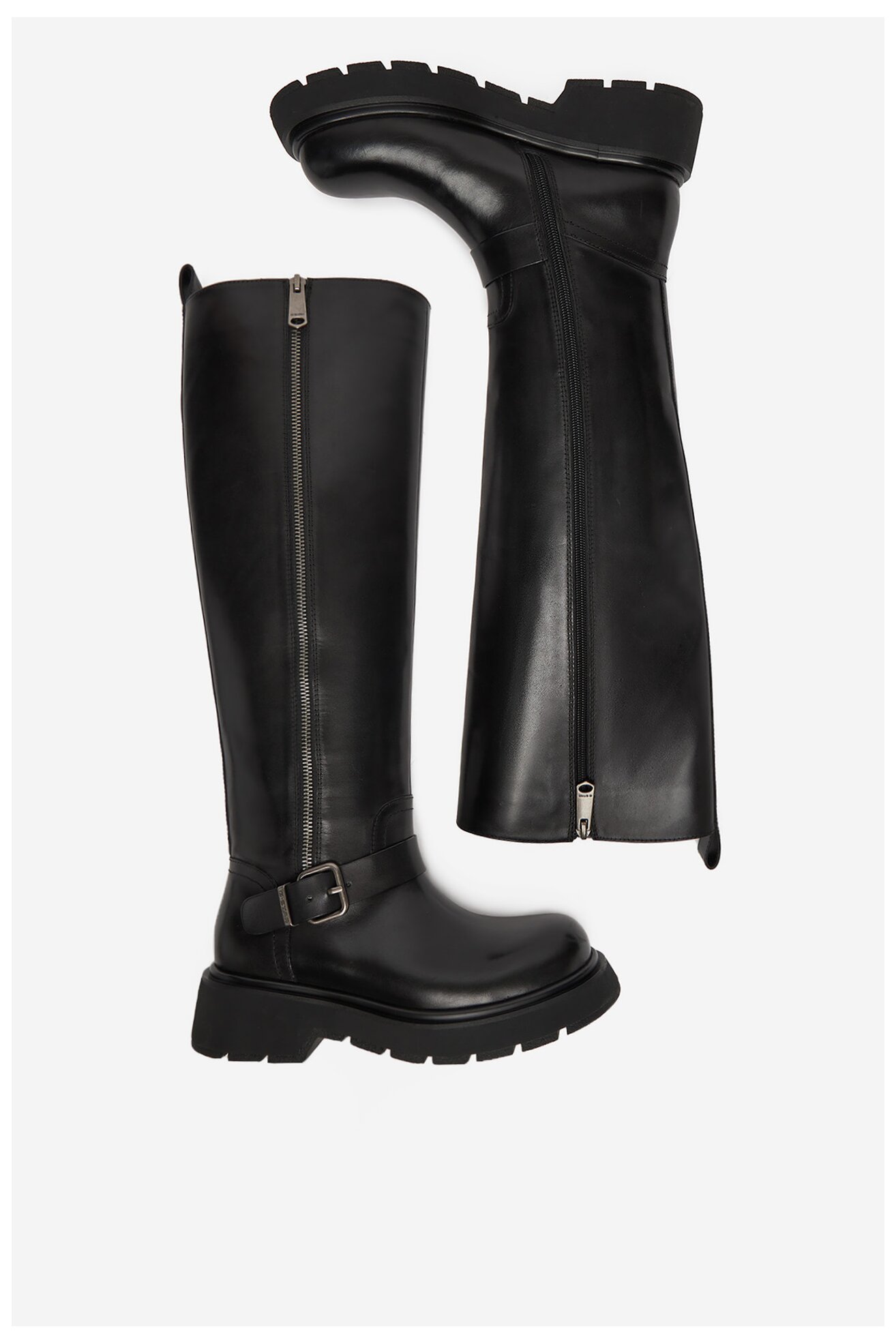 Kozaki G-STAR RAW EO-GLCI-GLC8137 Czarny