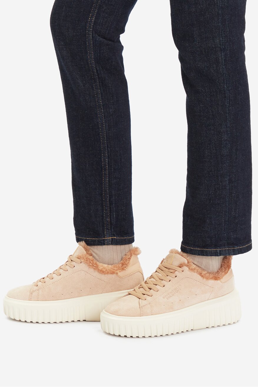 Sneakerși Beverly Hills Polo Club BEJ - 5906751317846