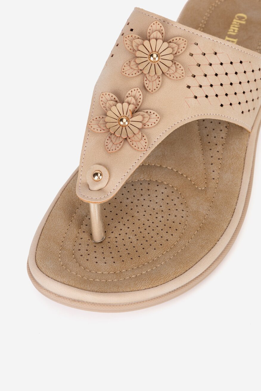 Джапанки Clara Barson БЕЖОВ - 5905588636052