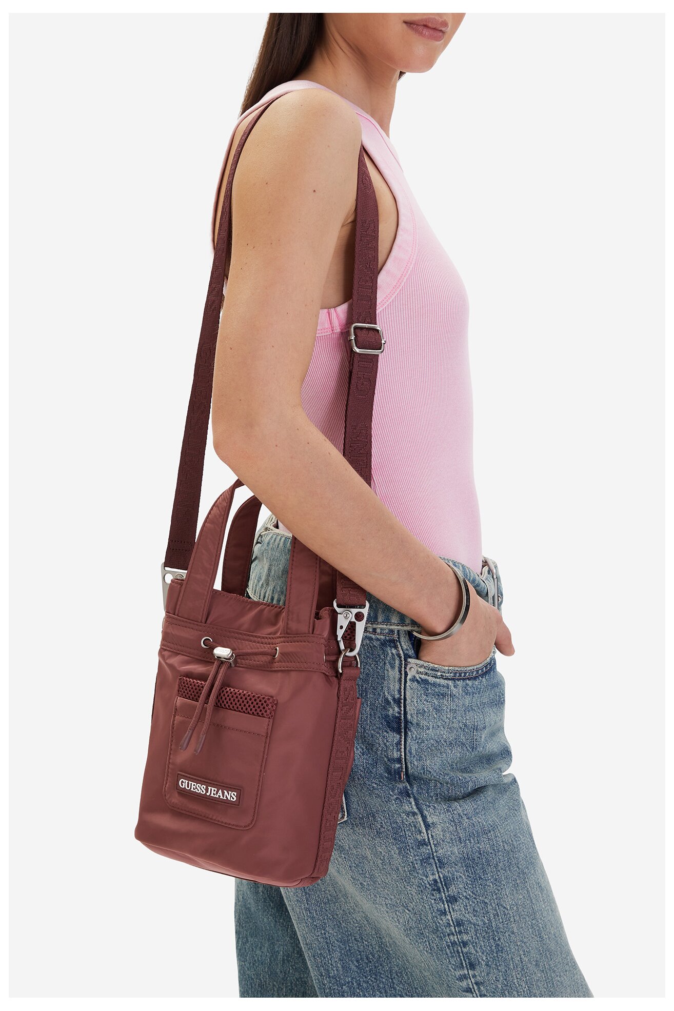 Torba GUESS JEANS CWBEO-GUESS-XC-006-09 LJUBIČASTA