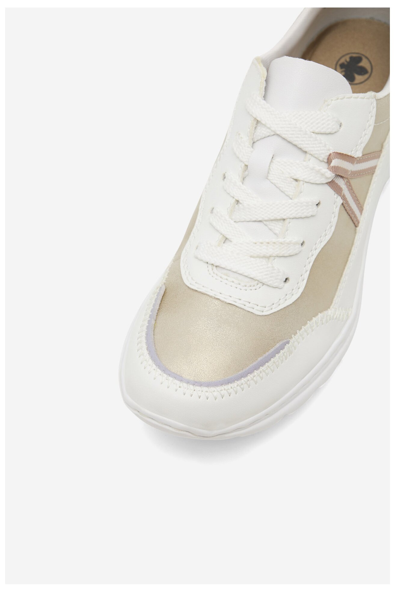 Sneakers Rieker L3201-80 Biały