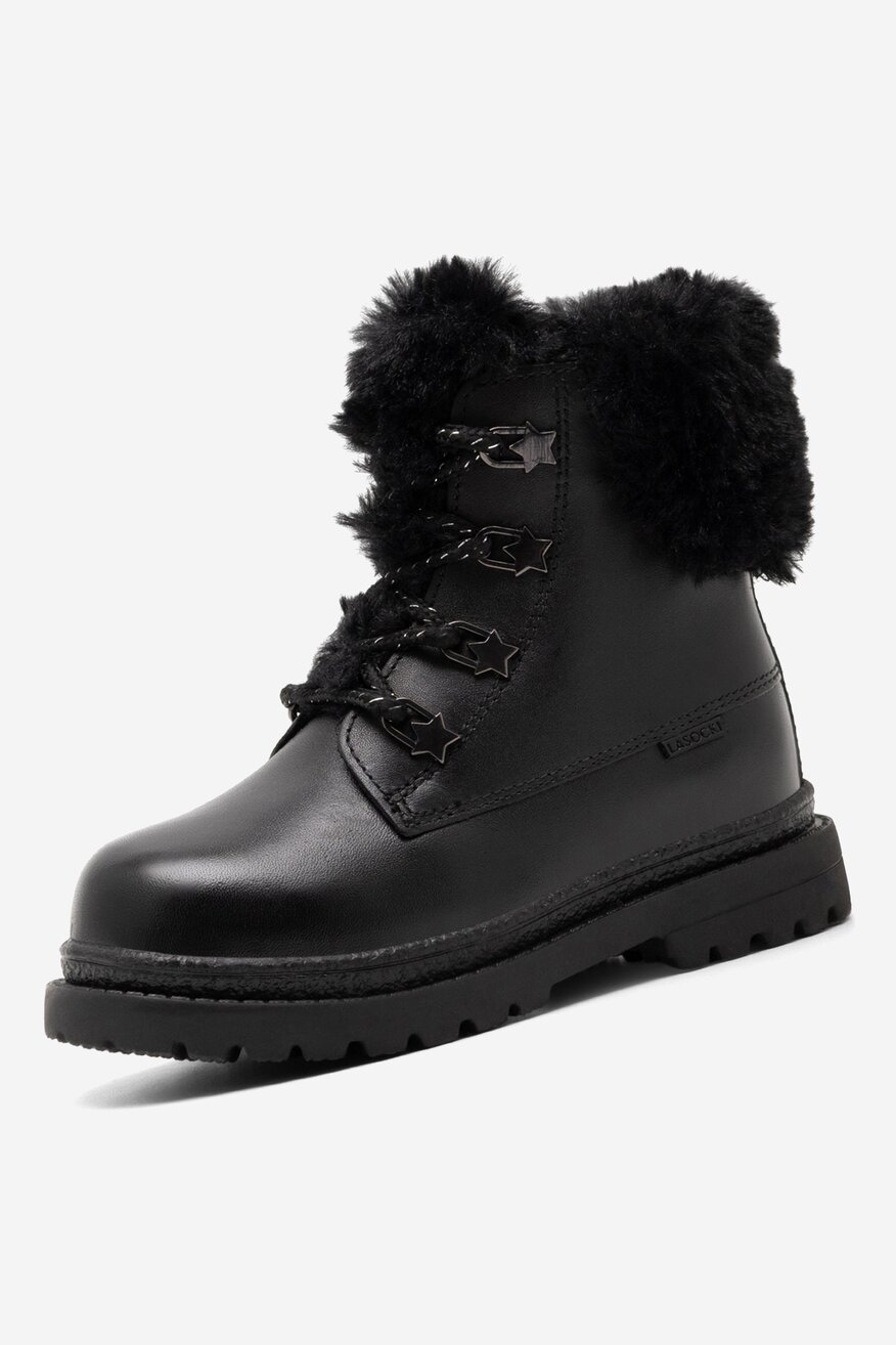 
                Lasocki Kids - Skórzane kozaki z grubym ociepleniem - 5904862935829