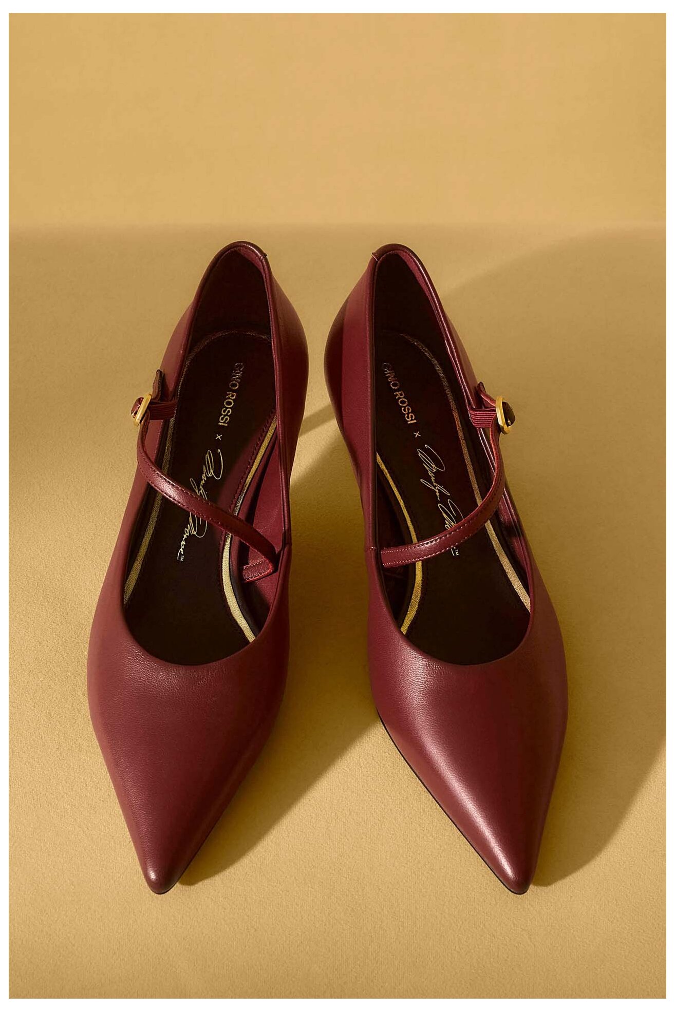 Pantofi cu toc Gino Rossi LILIAN-526-1 GRENA