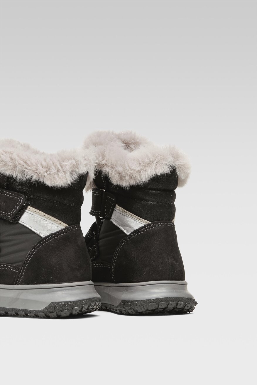 Lasocki Kids - Skórzane kozaki czarne - 5904862385020