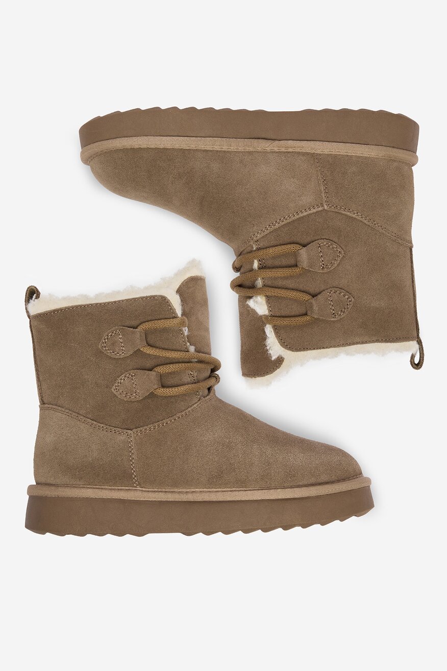 
                Lasocki - Śniegowce zamszowe ocieplane - 5906751385531