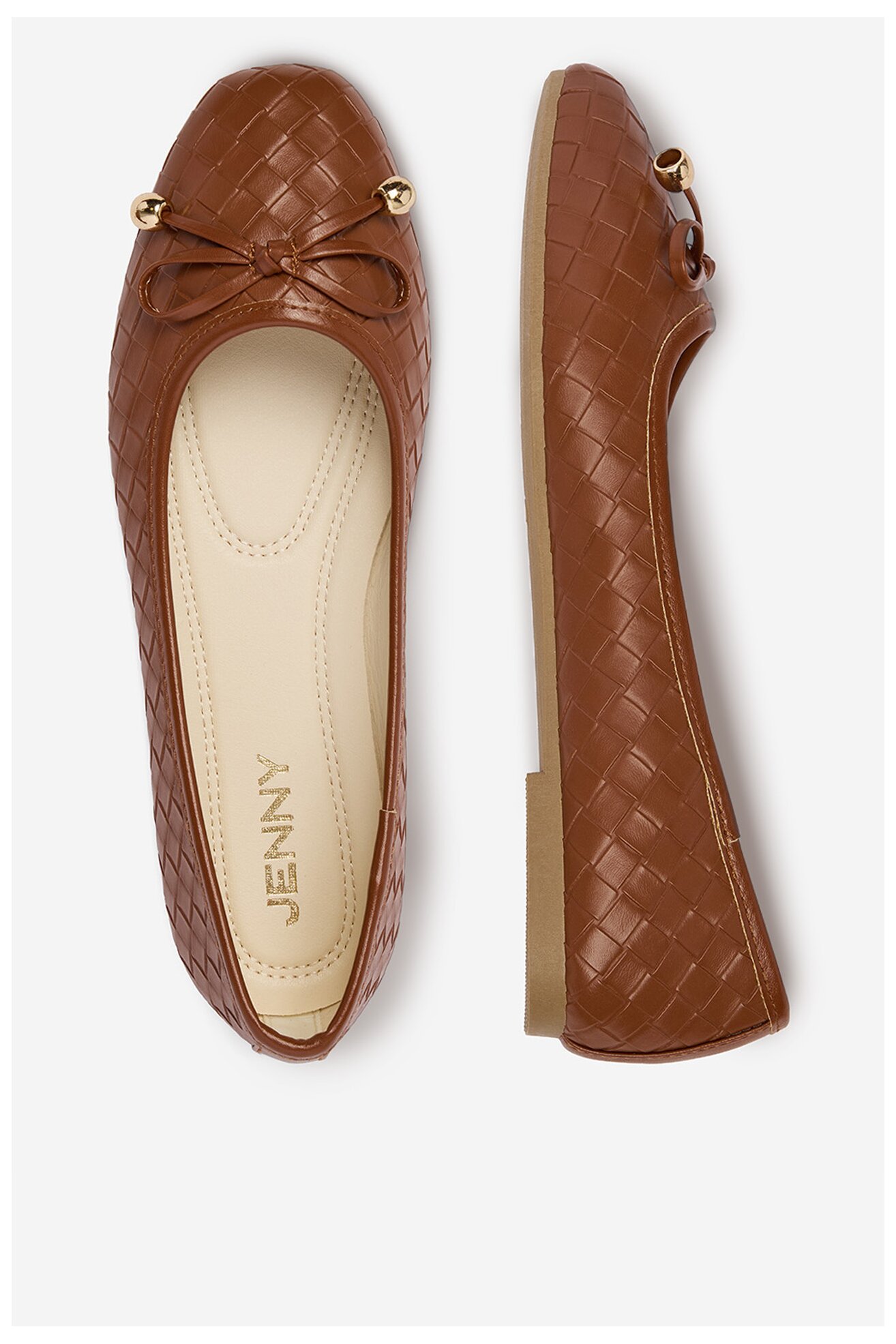 Балетки Jenny CEO-WSS21735-02 КОРИЧНЕВИЙ