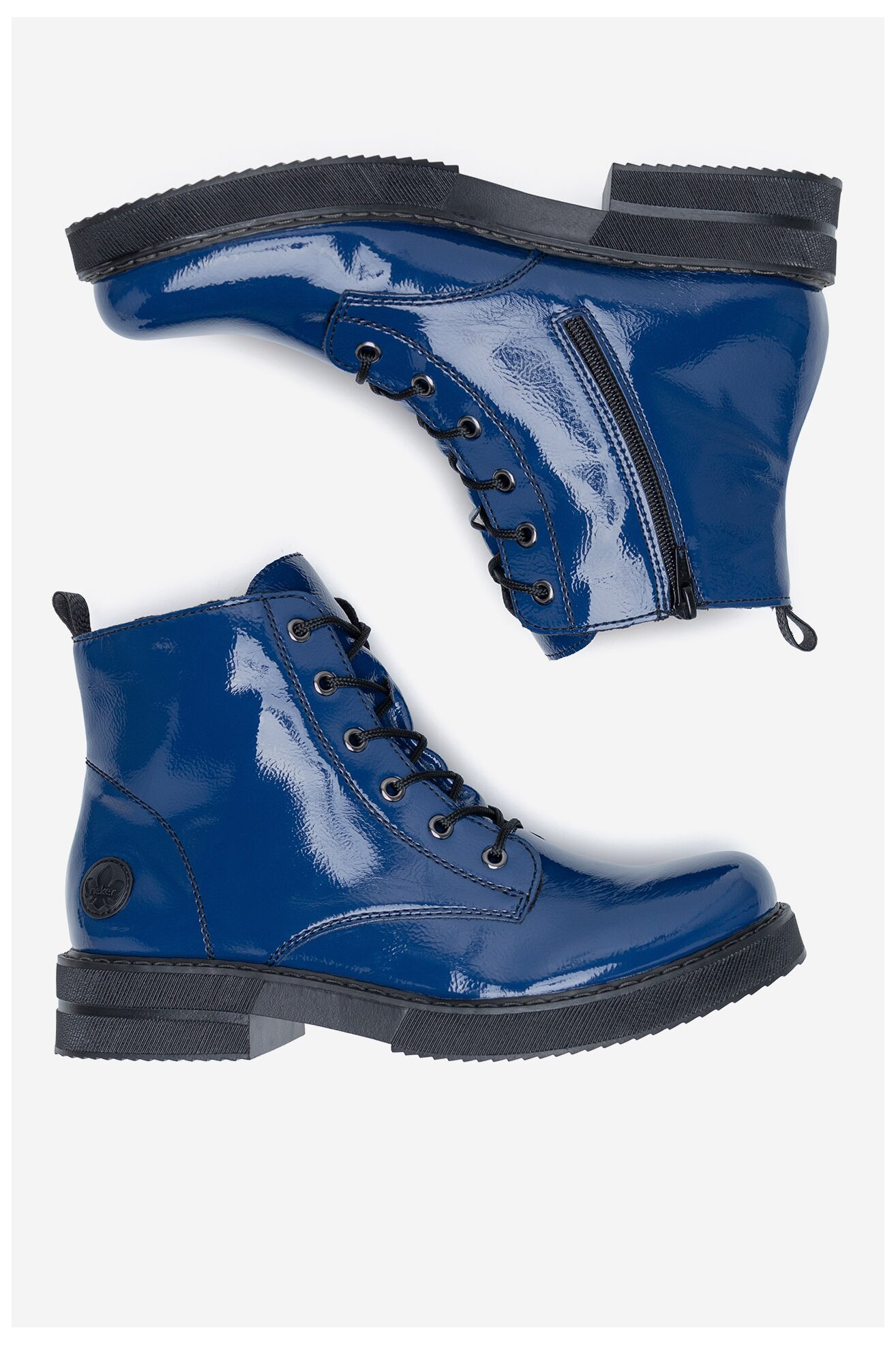 Trzewiki Rieker 72010-15 Niebieski