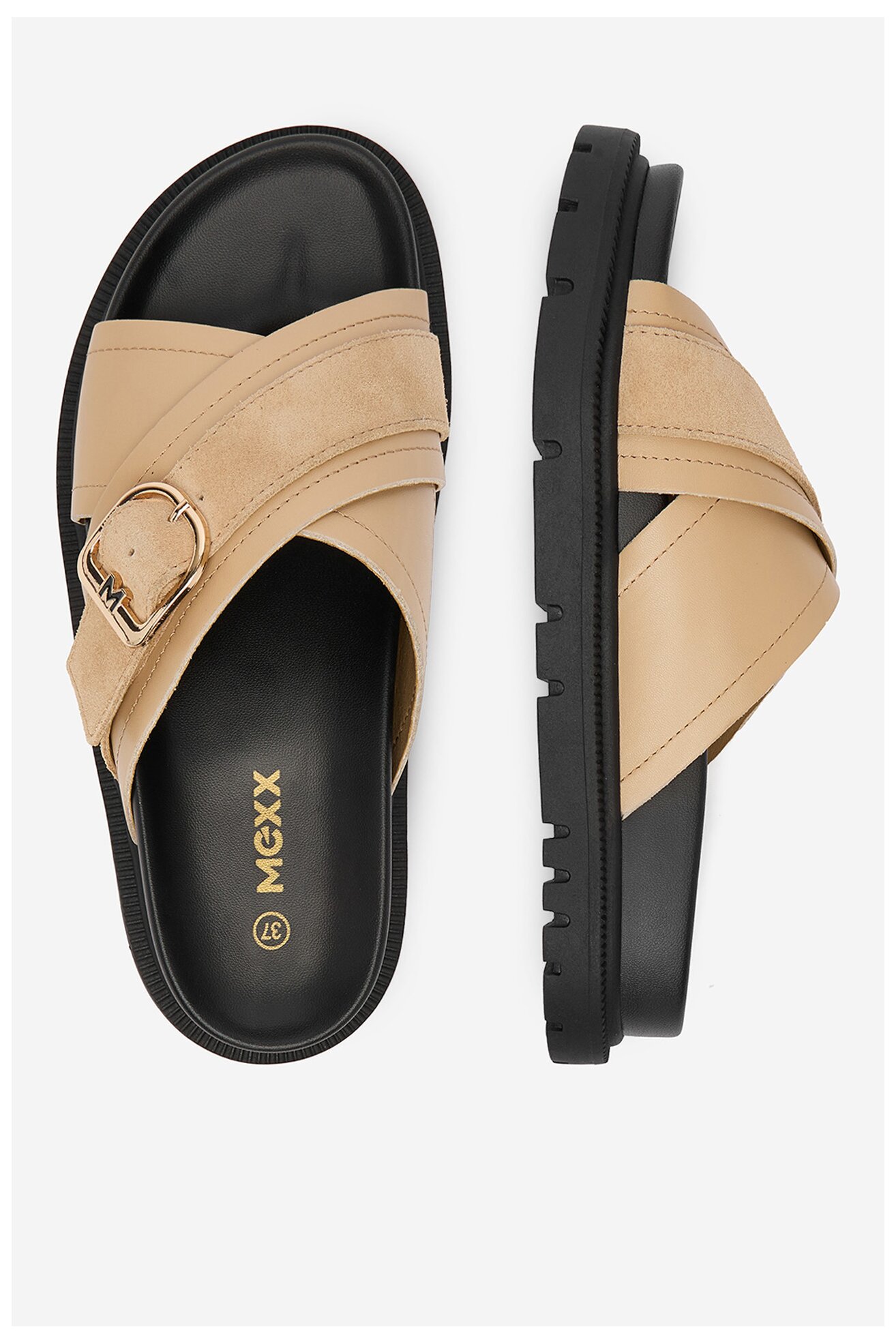 Klapki Mexx EO-HY25006-7 Beżowy