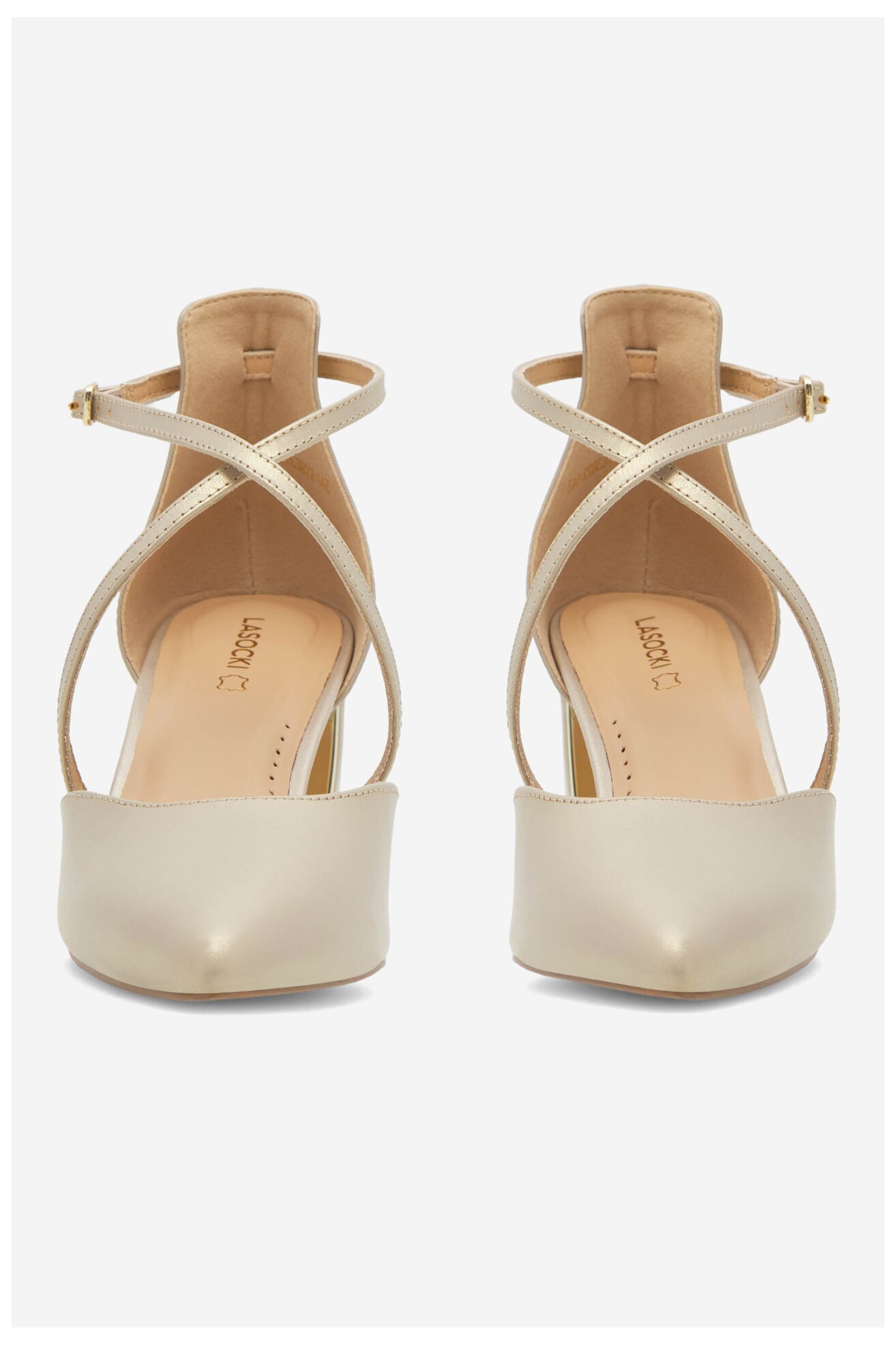 Czółenka Lasocki WYL3022-14Z Złoty