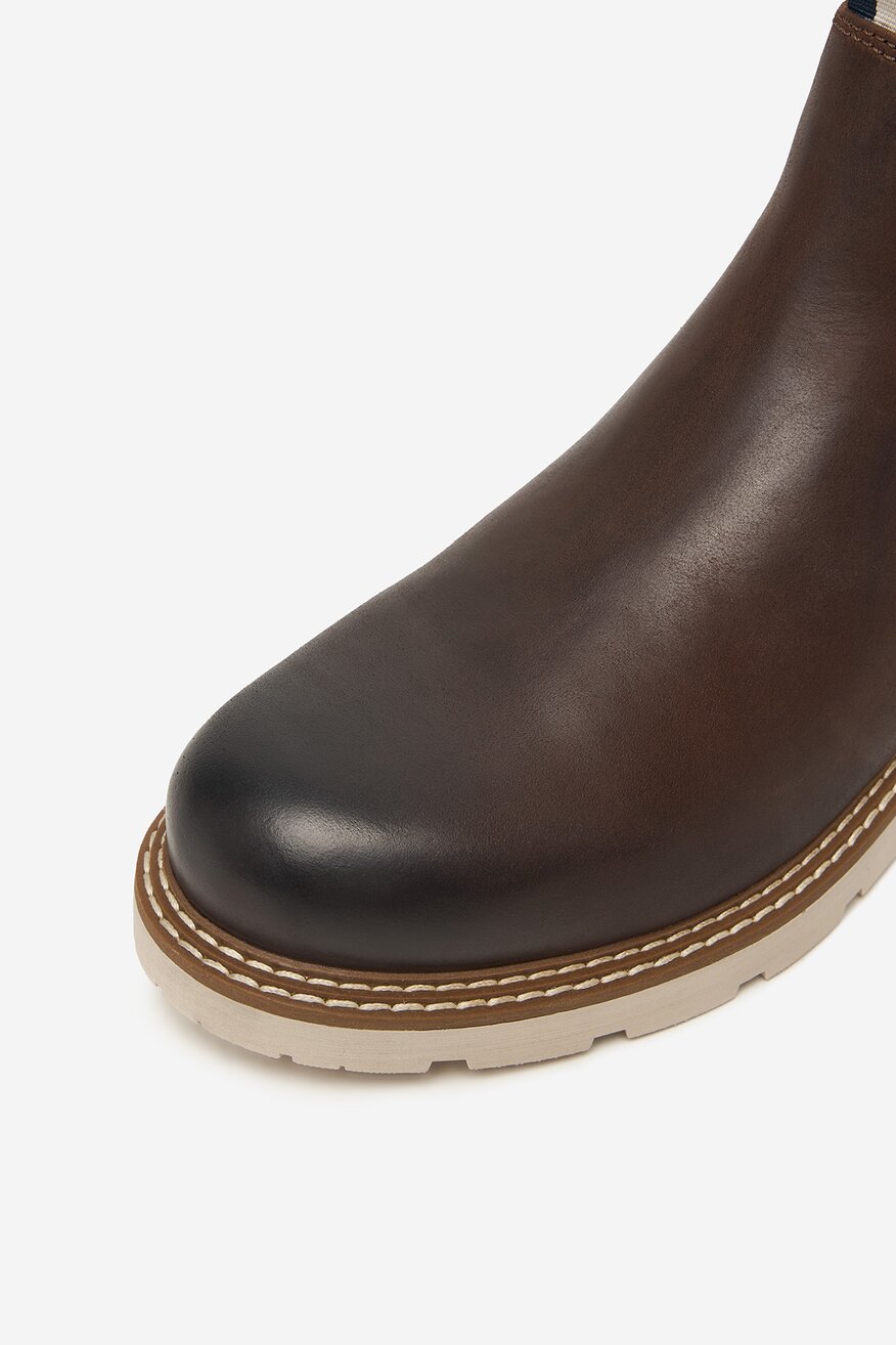 
                U.S. POLO ASSN. - Sztyblety skórzane - 5906751452325