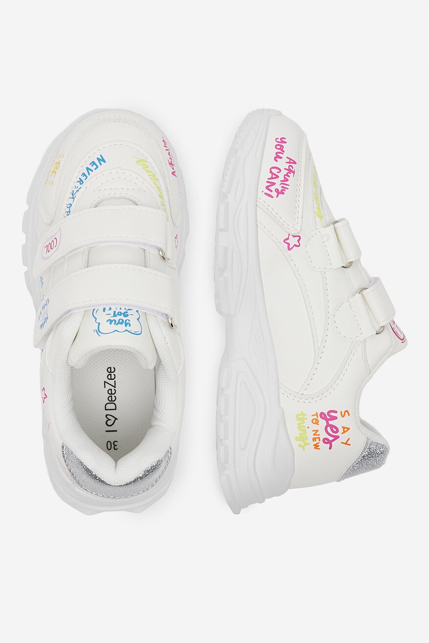 
                Sneakerși DeeZee ALB - 5906751195840