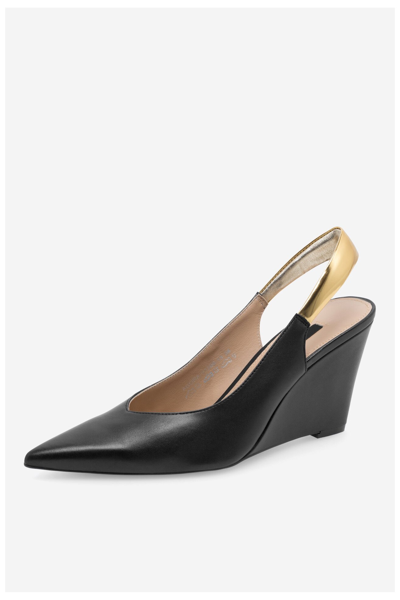 Czółenka Gino Rossi AGORA-V1366-13 Czarny