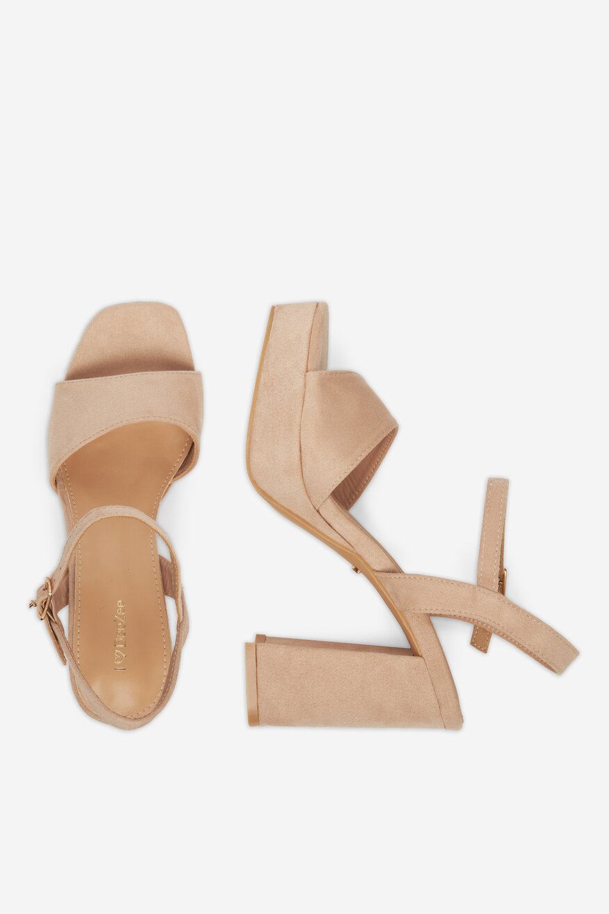 DeeZee - Sandały na słupku - 5906751084519