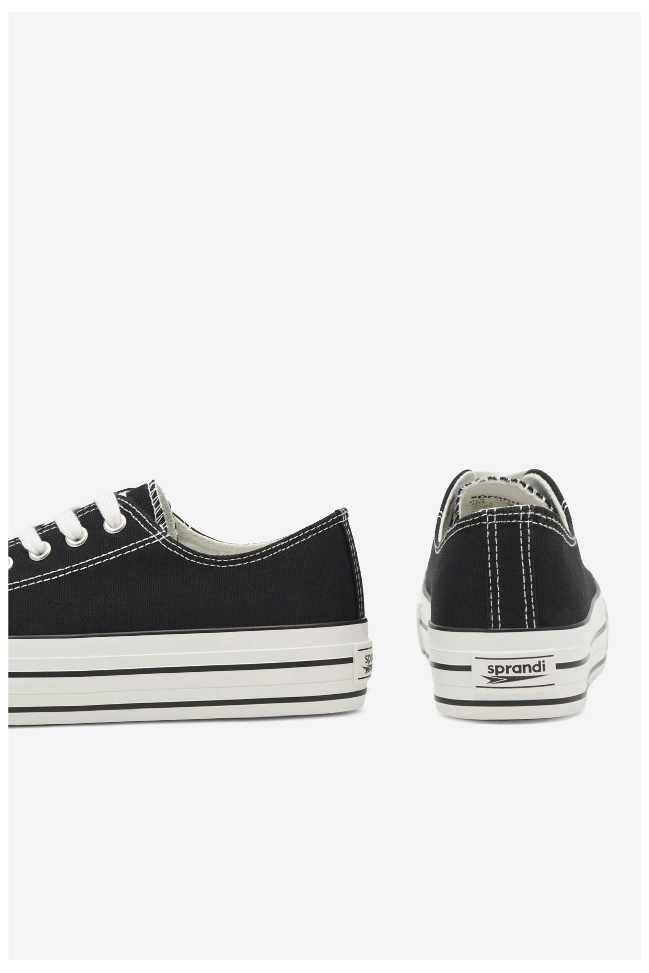 Pantofi pânză Sprandi LEA-RA003 NEGRU