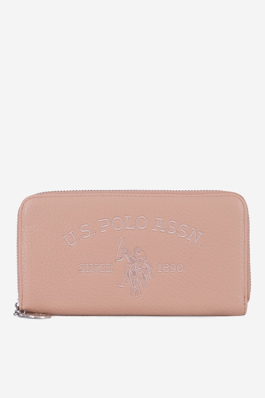 
                Дамски портфейл U.S. POLO ASSN. ТЪМНОБЕЖОВ - 5905588990628