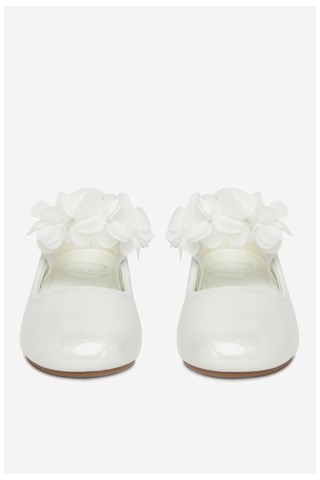 Baleriny Nelli Blu CM240417-11 Biały