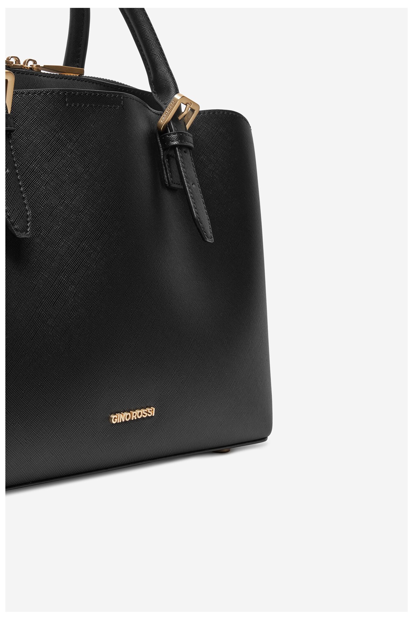 Kézitáska Gino Rossi RC-9694 FEKETE