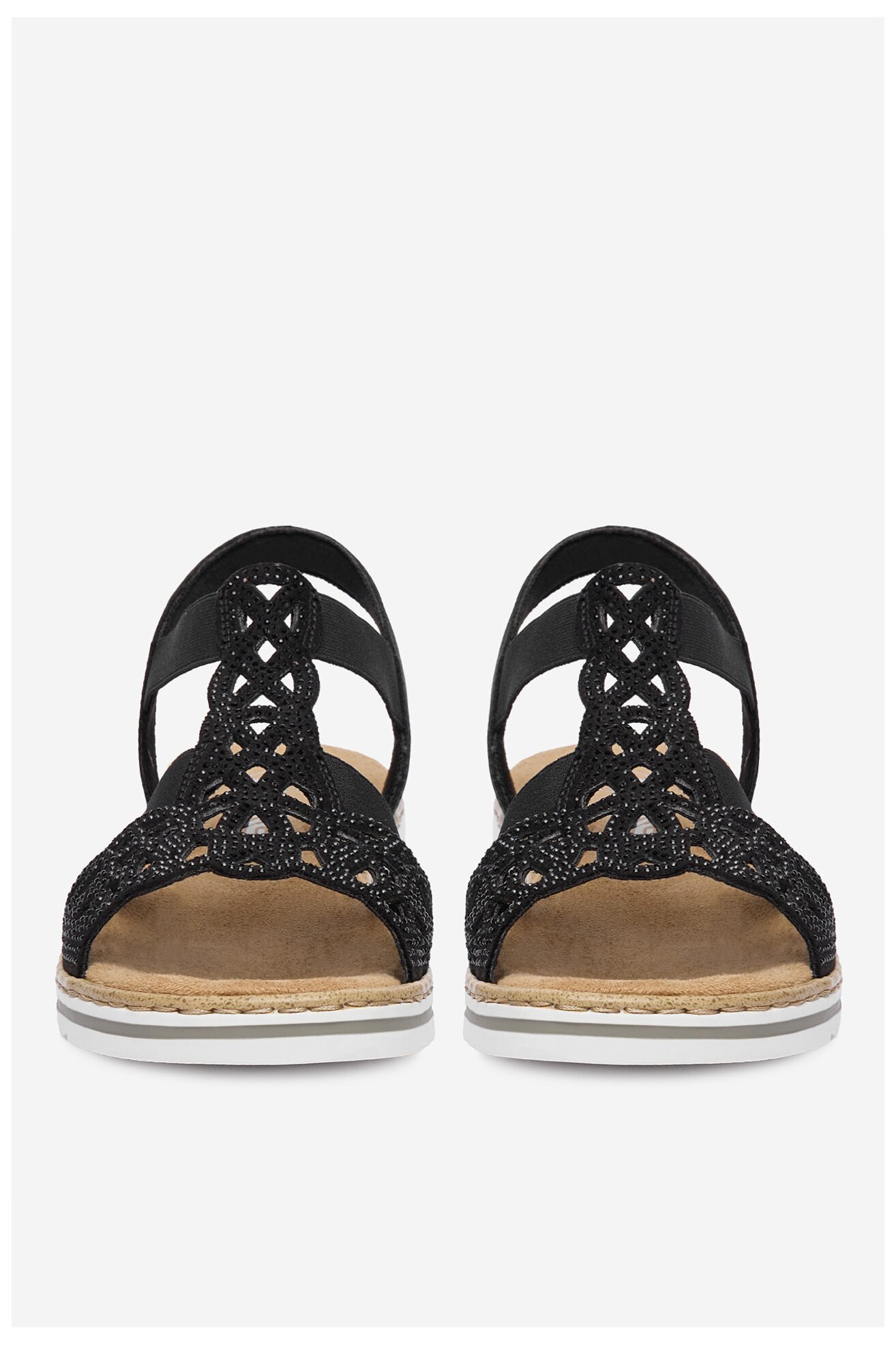 Sandały Rieker CEO-V0646-00 Czarny