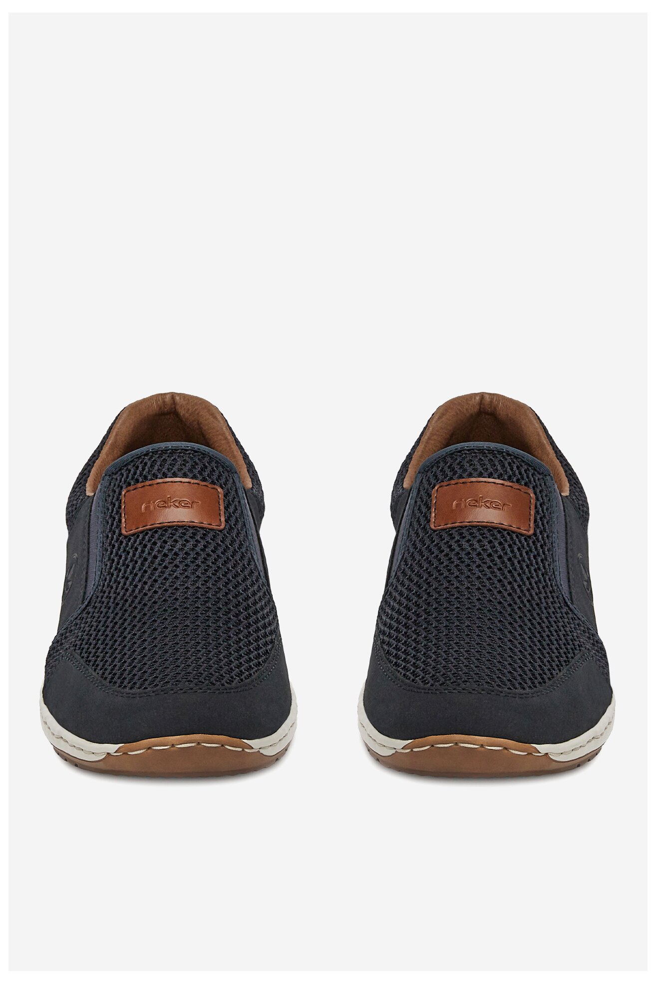 Półbuty Rieker 08869-14 Granatowy