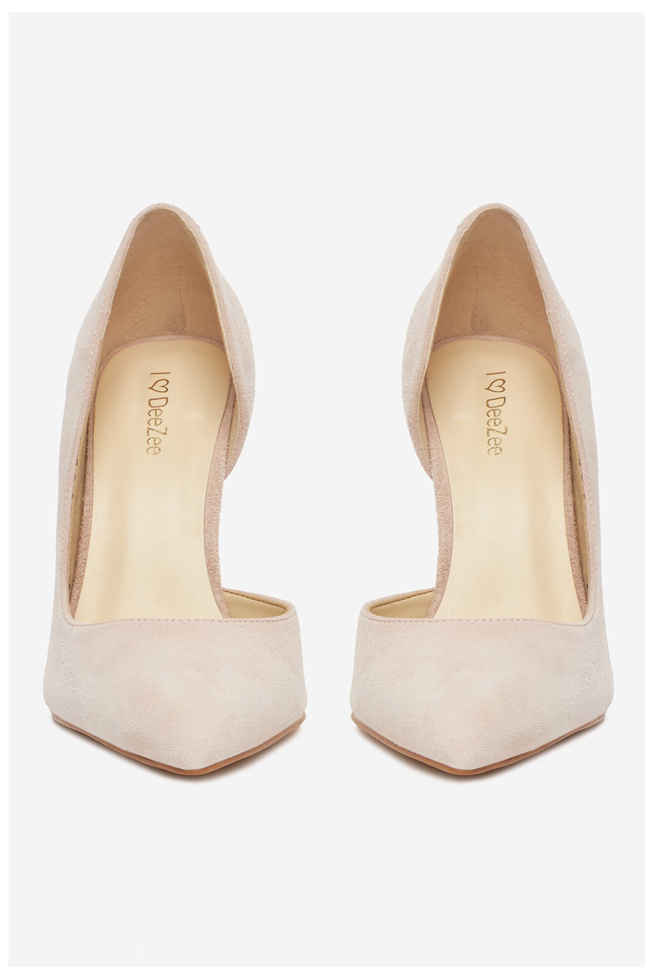 Pantofi cu toc DeeZee DZ-09A BEJ