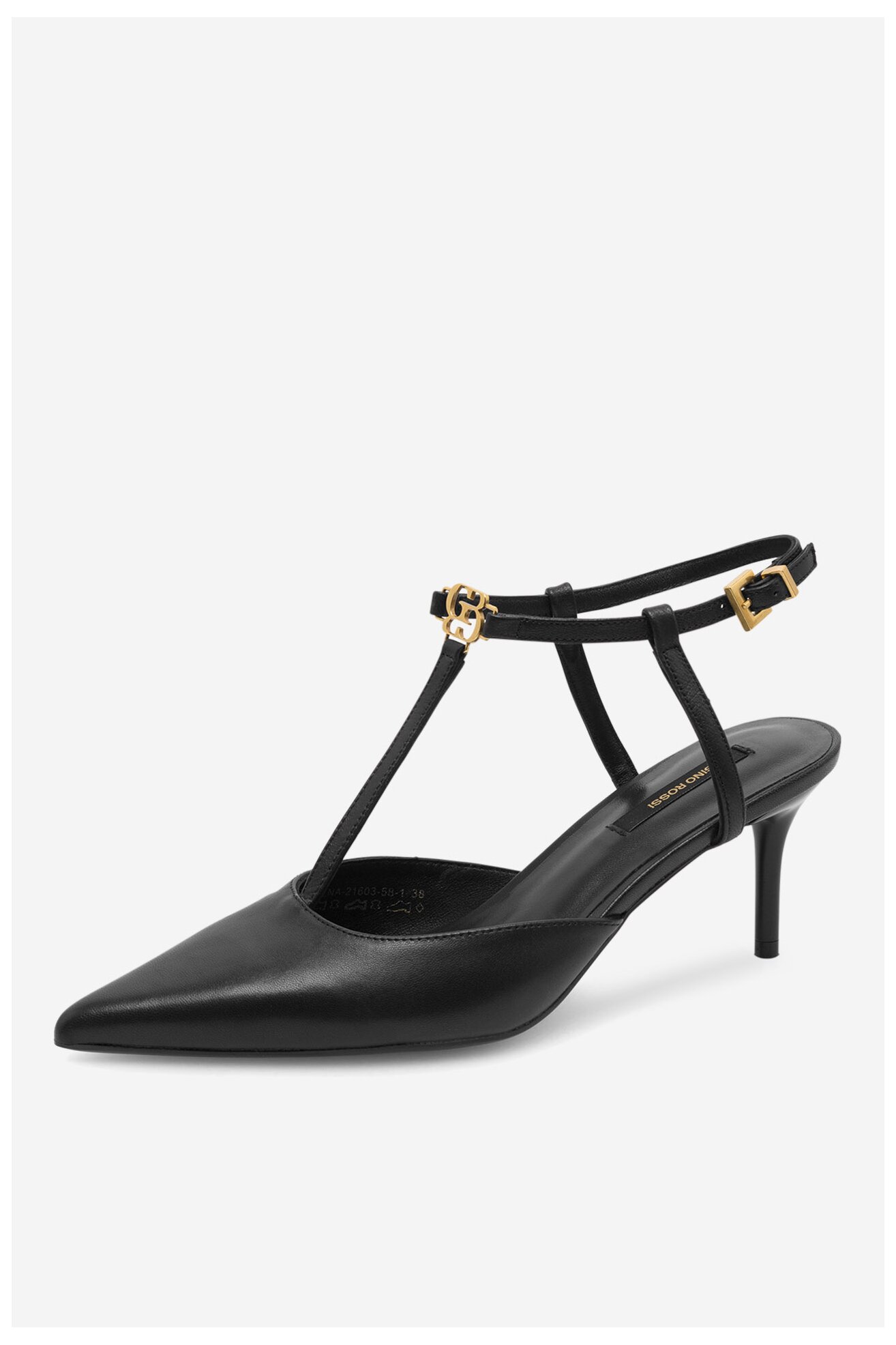 Pantofi cu toc Gino Rossi SIENA-21603-58-1 NEGRU