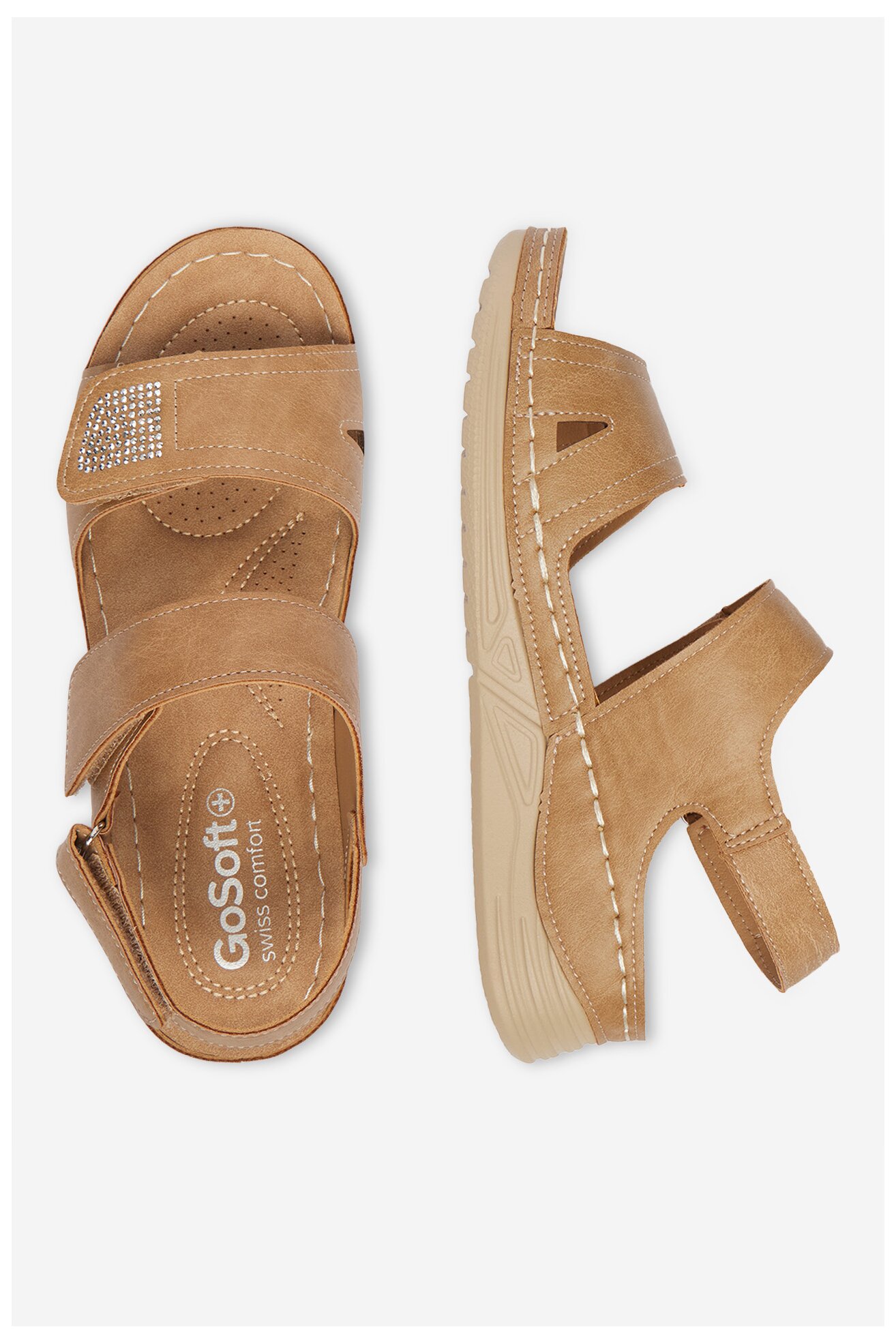 Сандали Go Soft CEO-WFA3741-1 БЕЖОВ