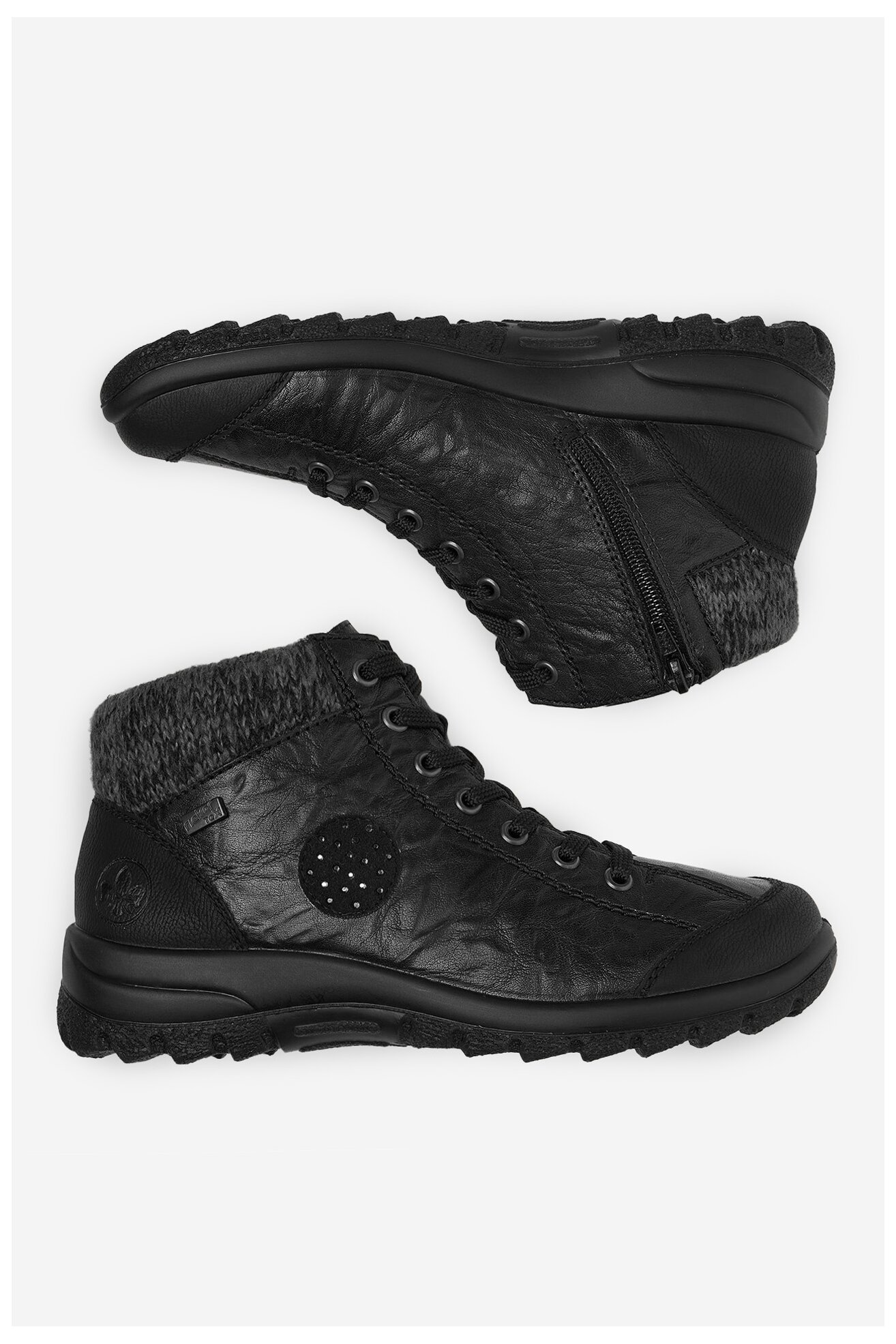 Bocanci Rieker CEO-L7110-01 NEGRU